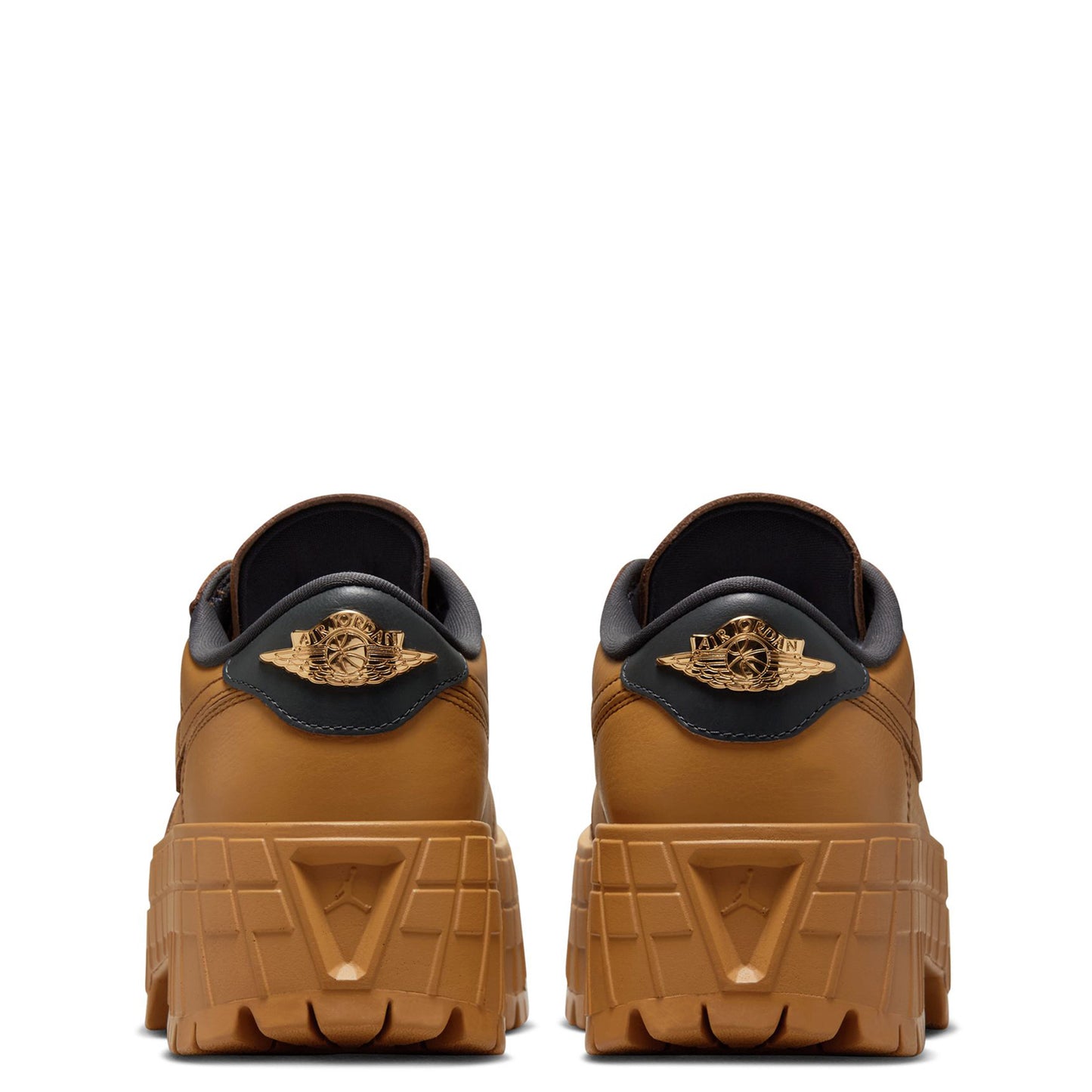 W AIR JORDAN 1 BROOKLYN LOW / 700:WHEAT/ANTHRACITE-TEAM RED