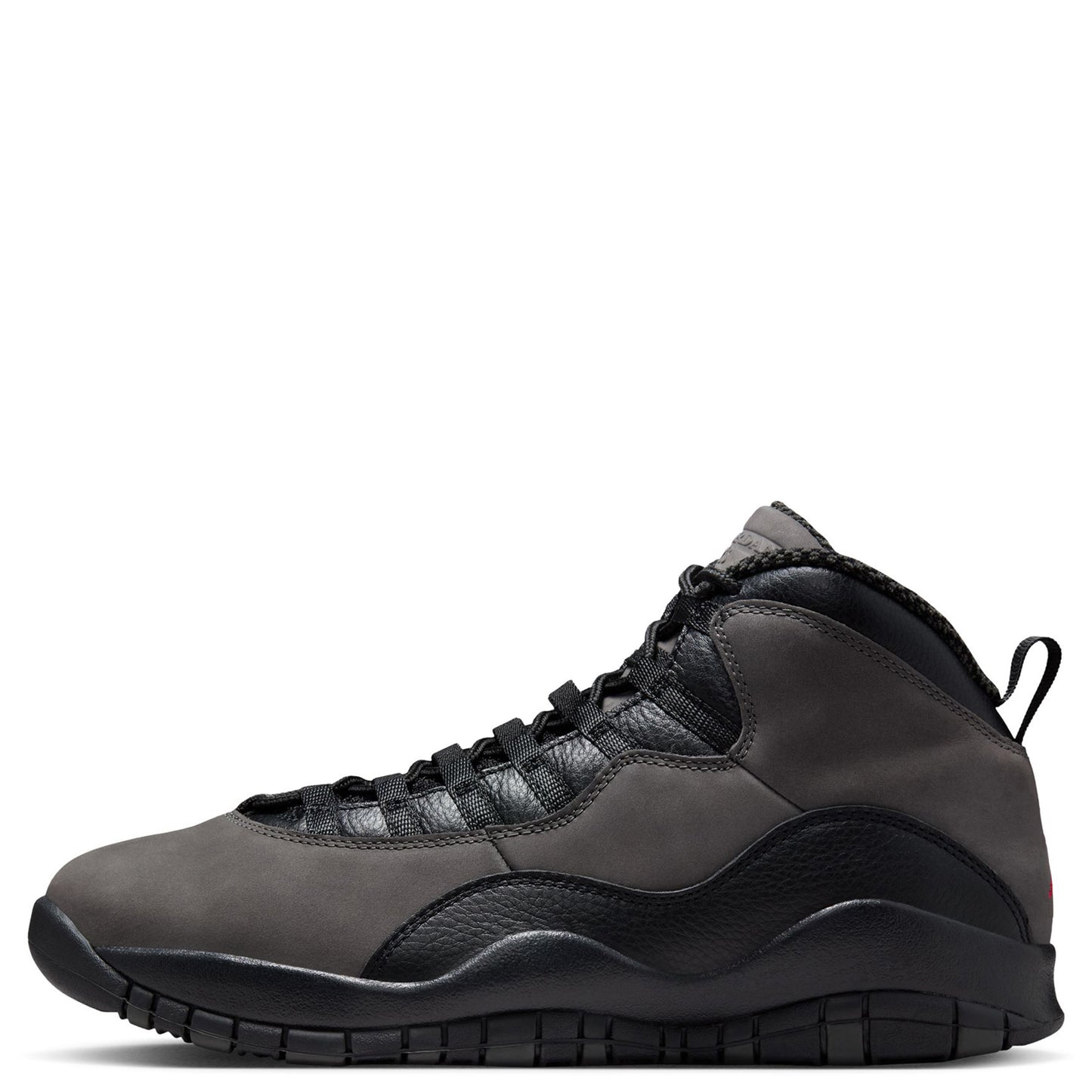 AIR JORDAN 10 RETRO / 001:CHARRED GREY/TRUE RED-BLACK
