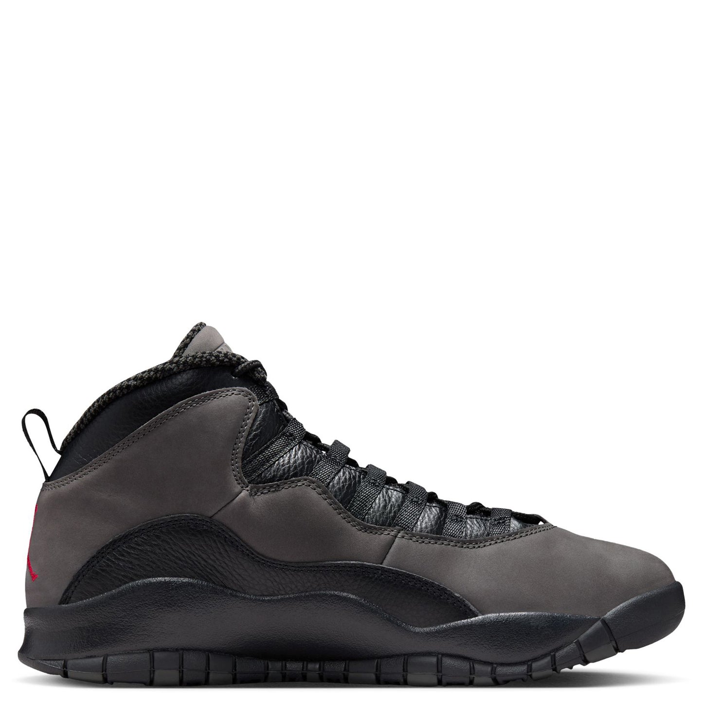 AIR JORDAN 10 RETRO / 001:CHARRED GREY/TRUE RED-BLACK