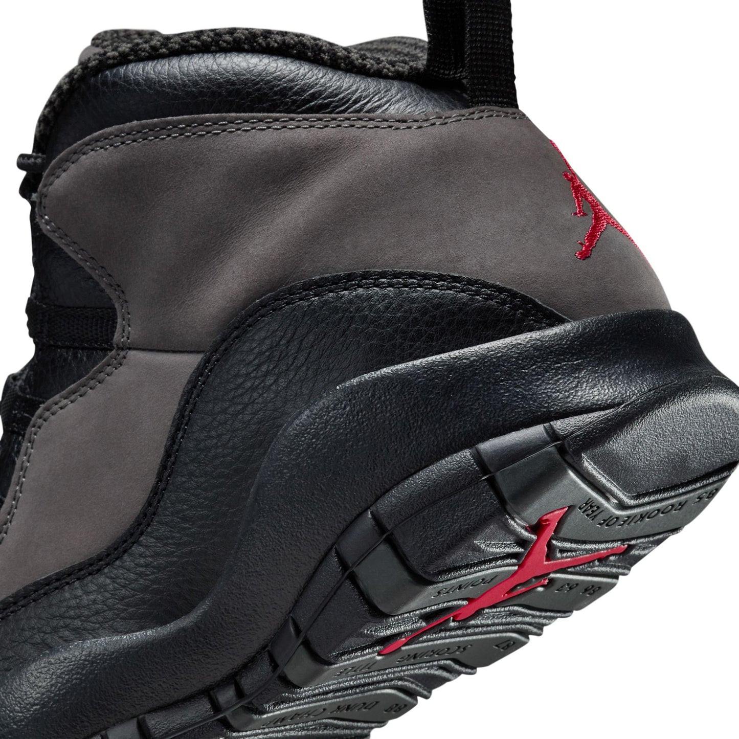 AIR JORDAN 10 RETRO / 001:CHARRED GREY/TRUE RED-BLACK
