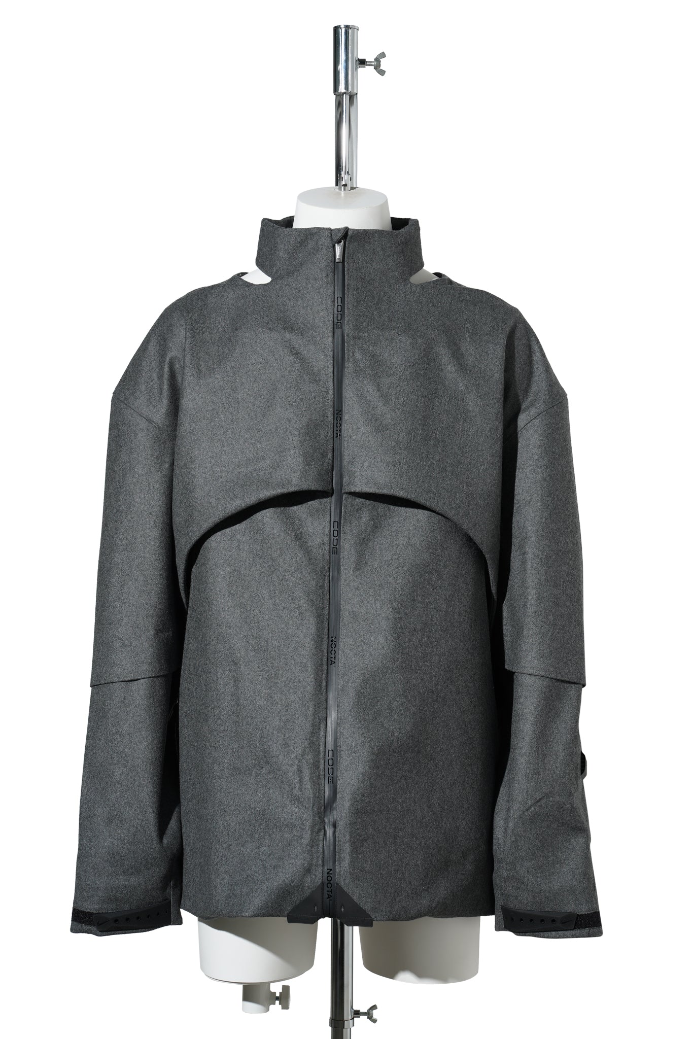 NIKE NRG NOCTA CORD FLOW JACKET / 050:GREY HEATHER/DARK GREY/REFBLK