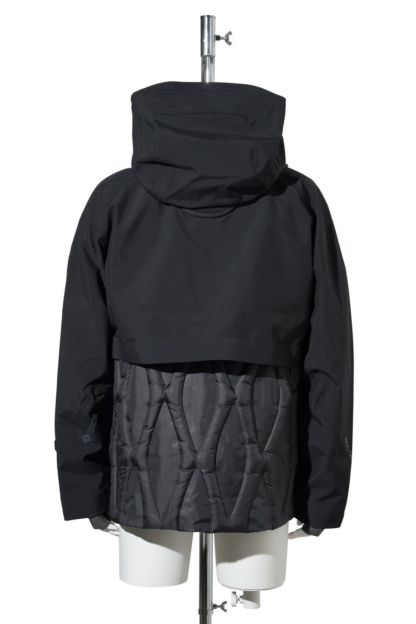 NIKE NRG NOCTA CODE CMP 5 HOODIE JACKET / 010:BLACK/BLACK/GUNMETAL/REFBL