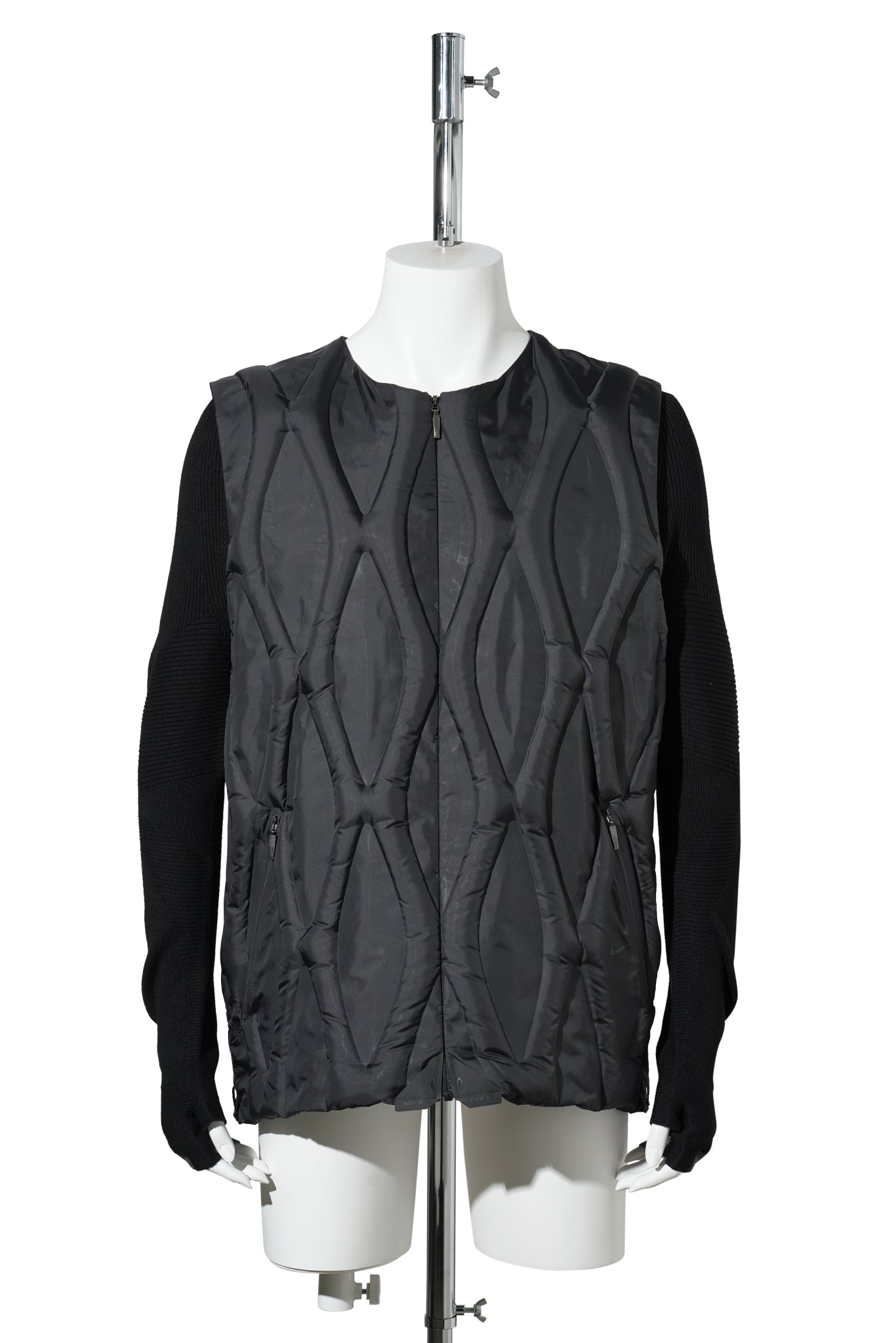 NIKE NRG NOCTA CODE CMP 5 HOODIE JACKET / 010:BLACK/BLACK/GUNMETAL/REFBL