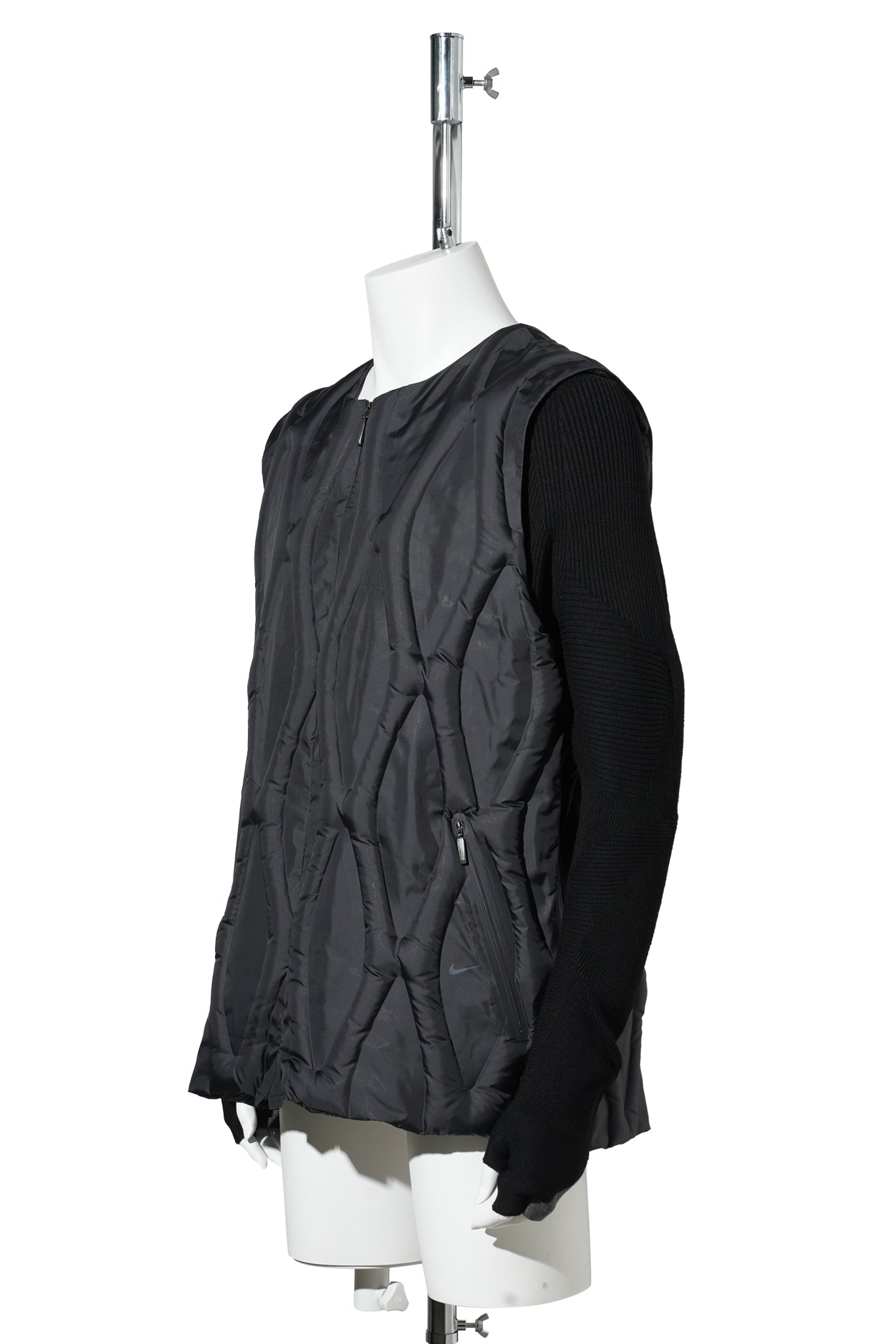 NIKE NRG NOCTA CODE CMP 5 HOODIE JACKET / 010:BLACK/BLACK/GUNMETAL/REFBL