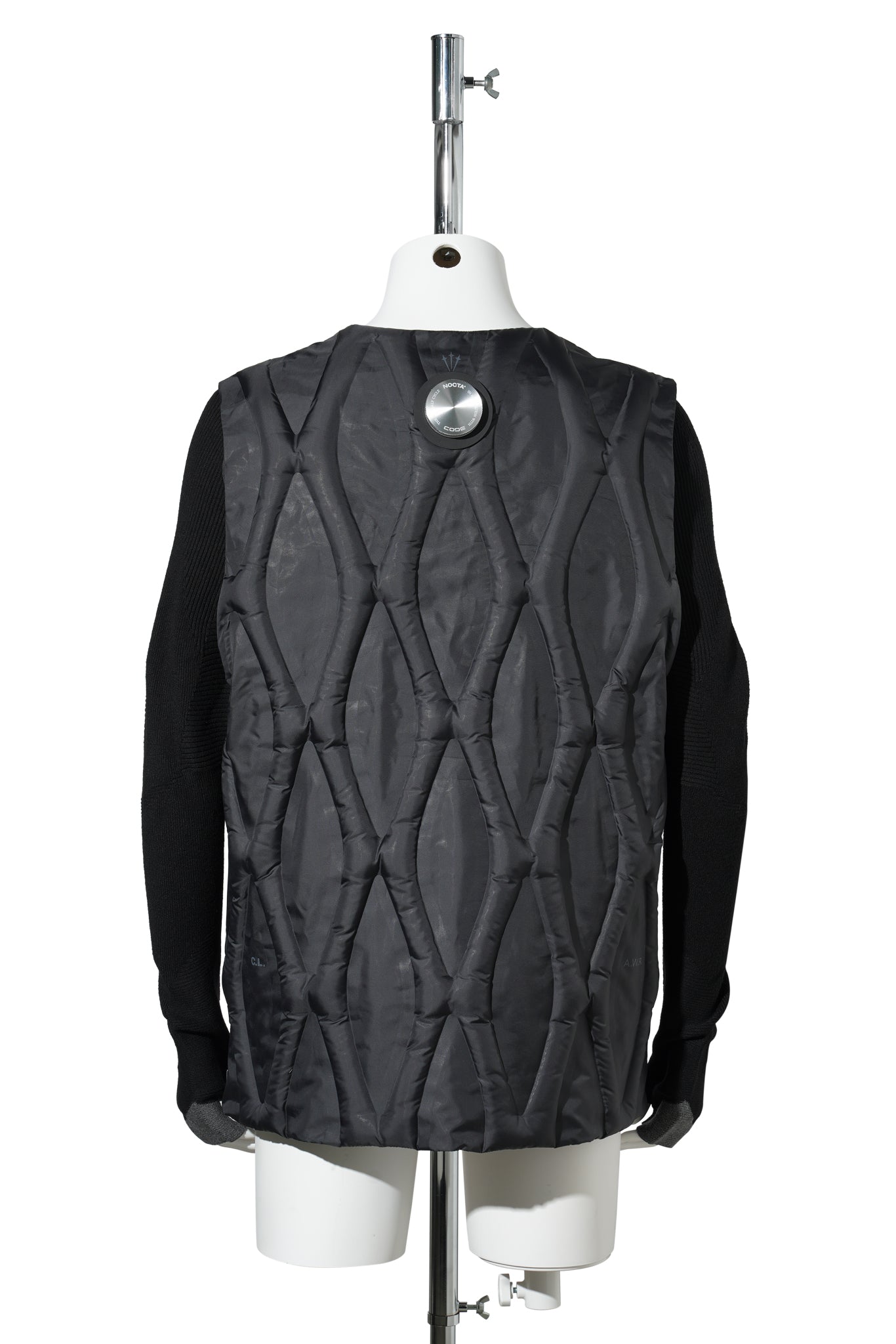 NIKE NRG NOCTA CODE CMP 5 HOODIE JACKET / 010:BLACK/BLACK/GUNMETAL/REFBL