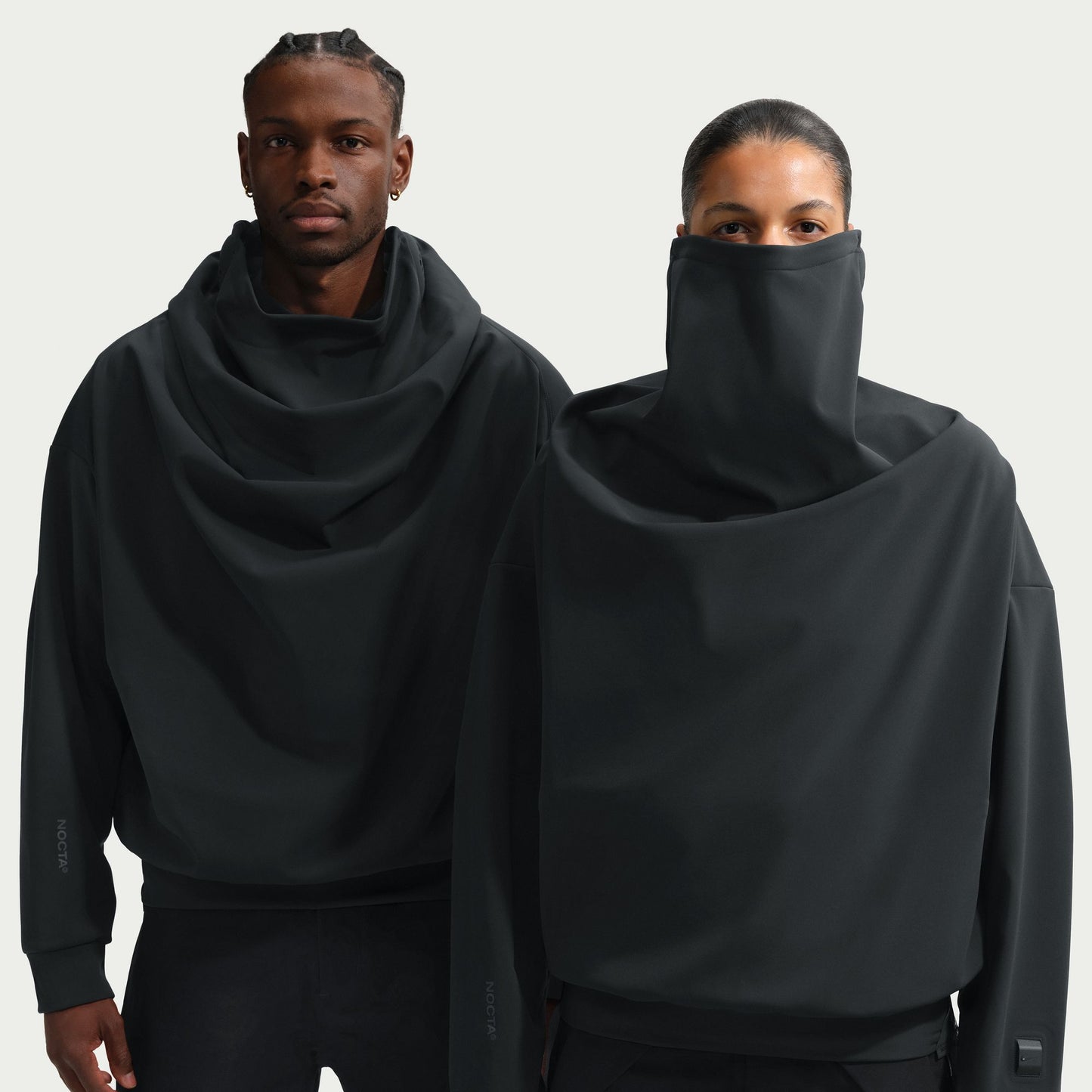 NIKE NRG NOCTA CORD HYENA L/S TOP / 010:BLACK/BLACK/REFBLK