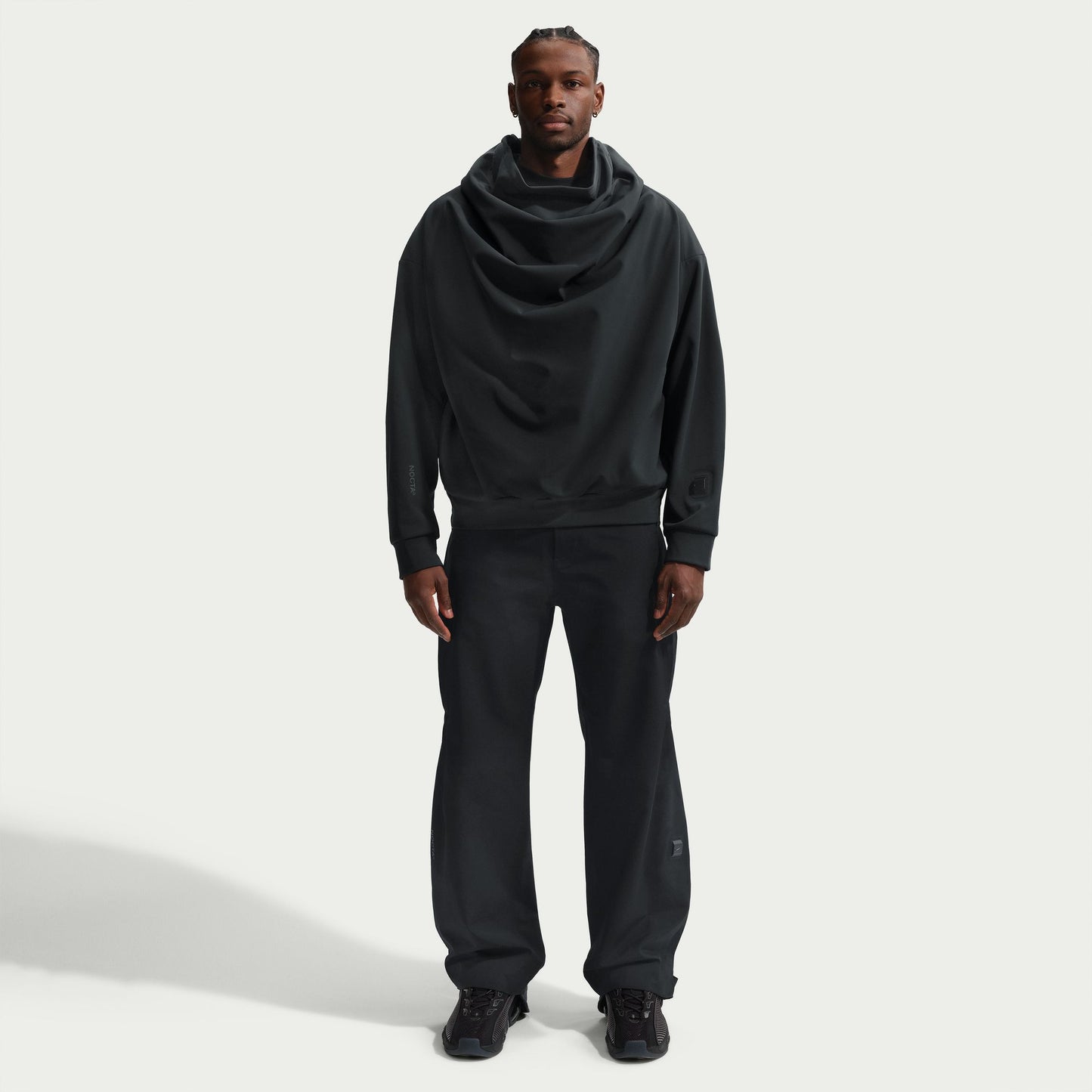 NIKE NRG NOCTA CORD HYENA L/S TOP / 010:BLACK/BLACK/REFBLK