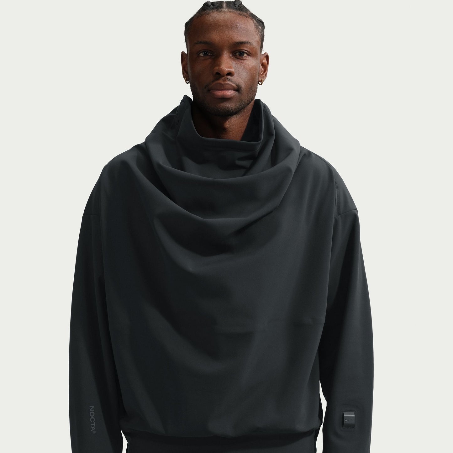 NIKE NRG NOCTA CORD HYENA L/S TOP / 010:BLACK/BLACK/REFBLK