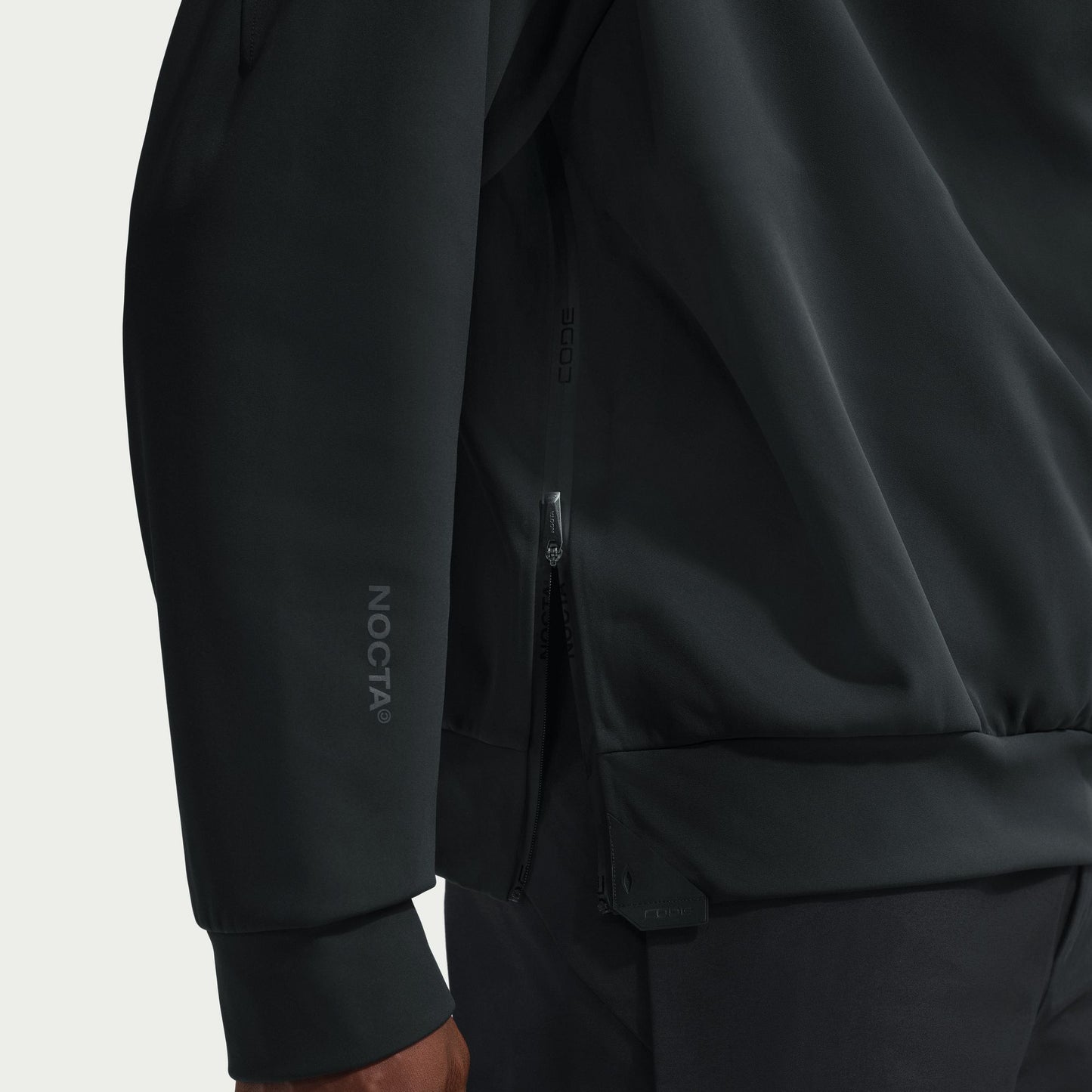 NIKE NRG NOCTA CORD HYENA L/S TOP / 010:BLACK/BLACK/REFBLK