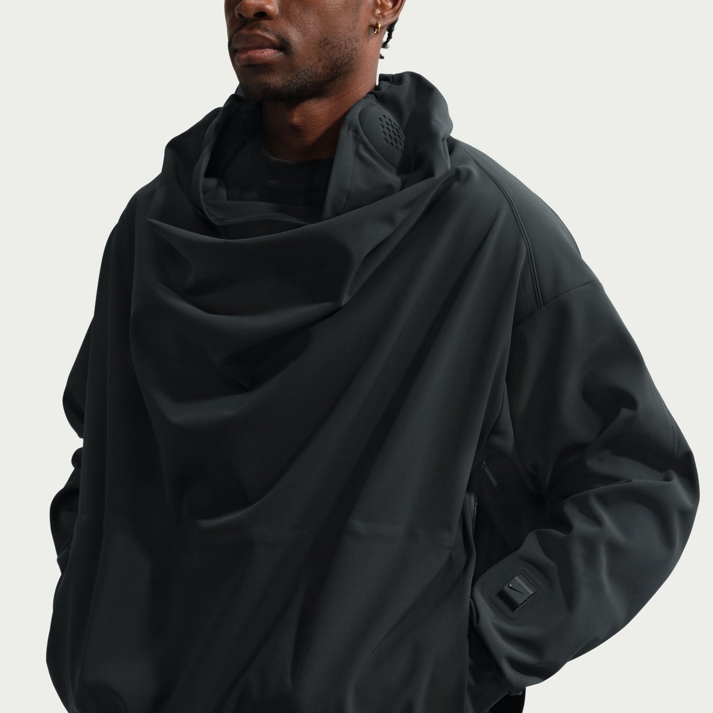 NIKE NRG NOCTA CORD HYENA L/S TOP / 010:BLACK/BLACK/REFBLK