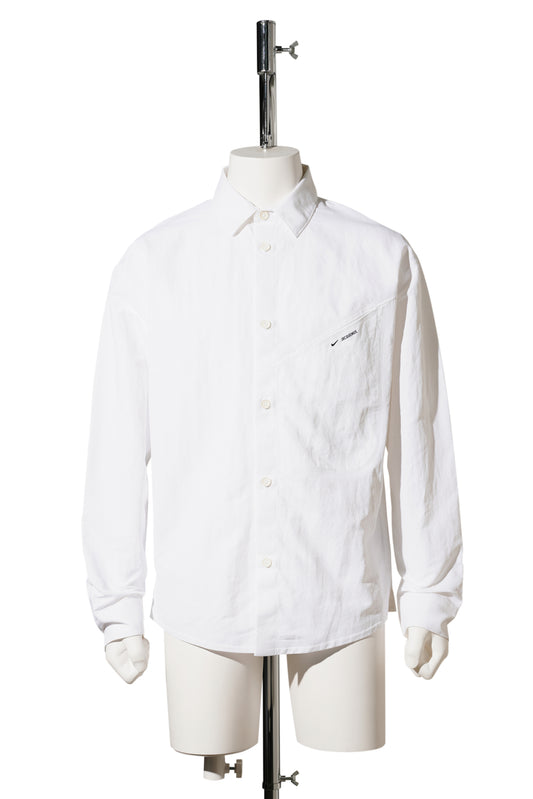 NRG JACQUEMUS WR L/S TOP SHIRTS / 100:WHITE