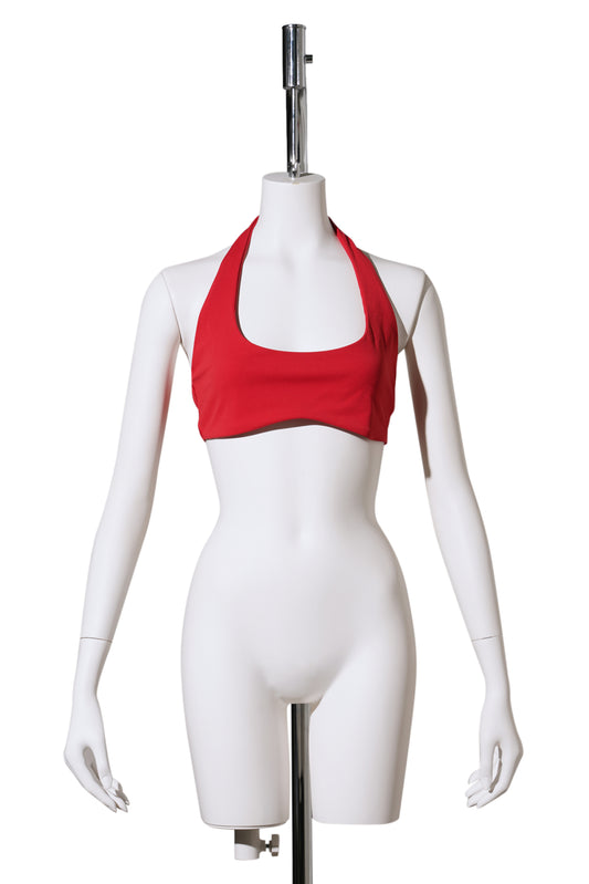 W NRG JACQUEMUS BRALETTE / 687:GYM RED
