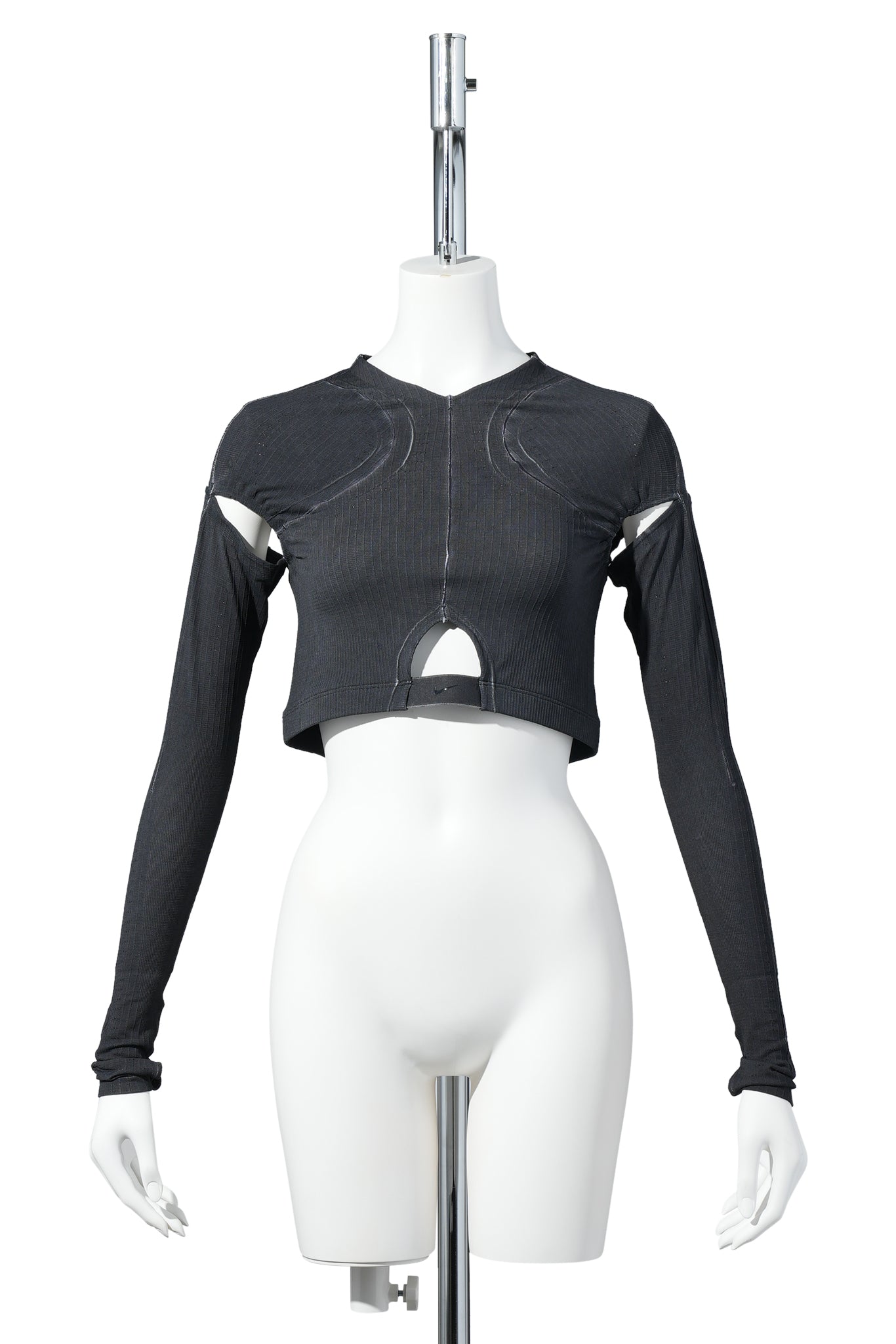 NIKE WOMEN’S NRG KNWLS X GHOST L/S TOP / 010:BLACK