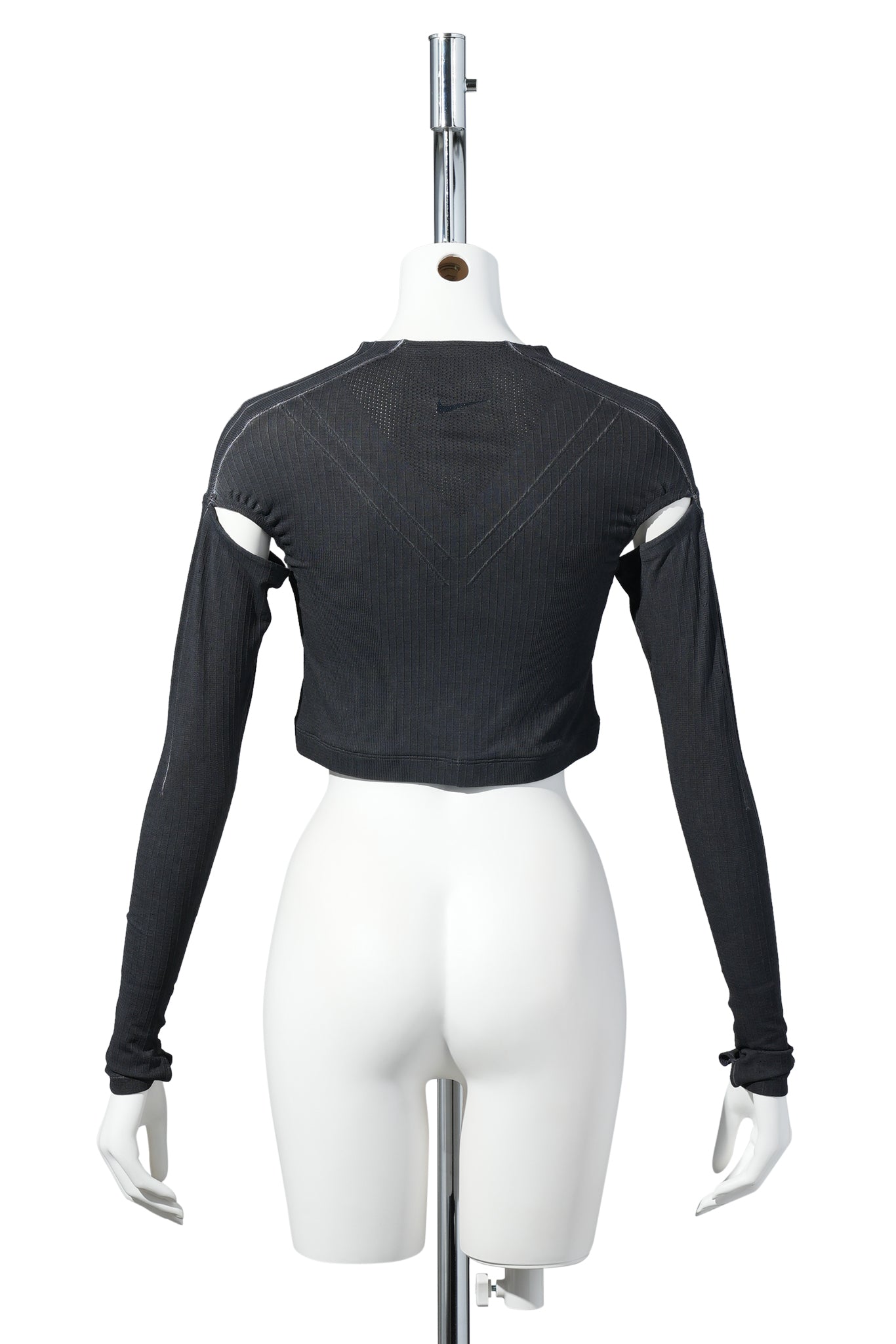 NIKE WOMEN’S NRG KNWLS X GHOST L/S TOP / 010:BLACK