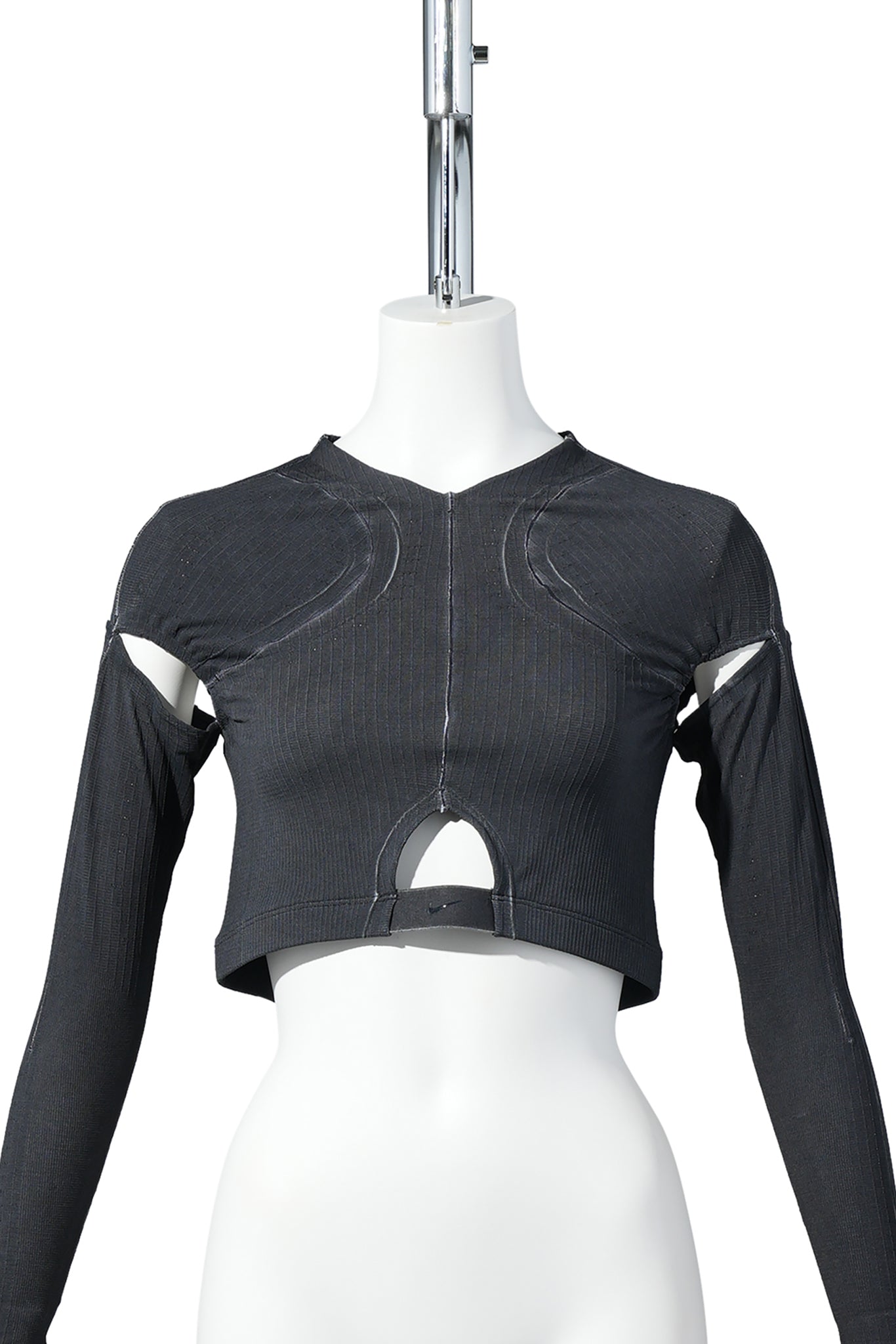 NIKE WOMEN’S NRG KNWLS X GHOST L/S TOP / 010:BLACK