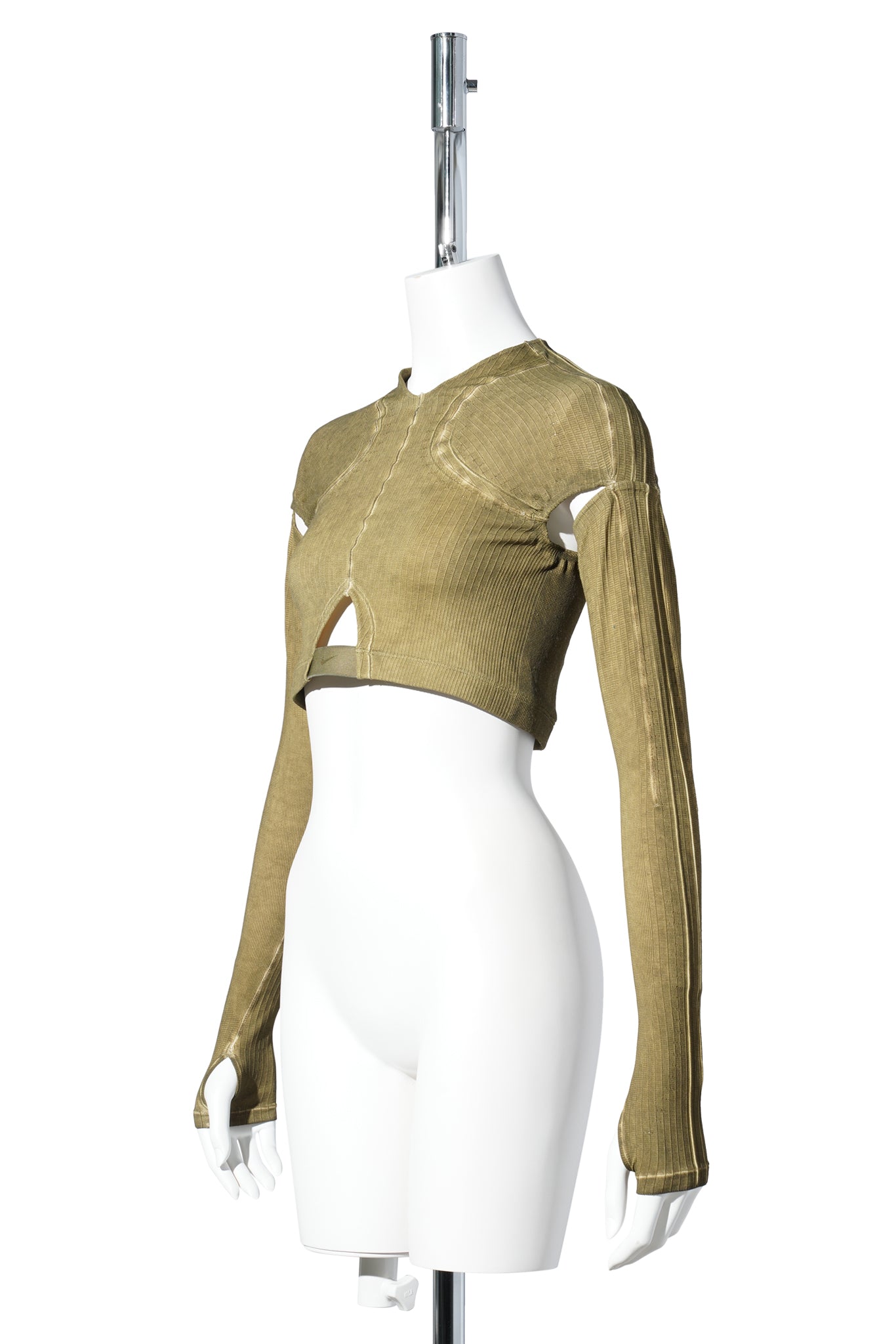 W NRG KNWLS X GHOST TOP / 368:OLIVE FLAK