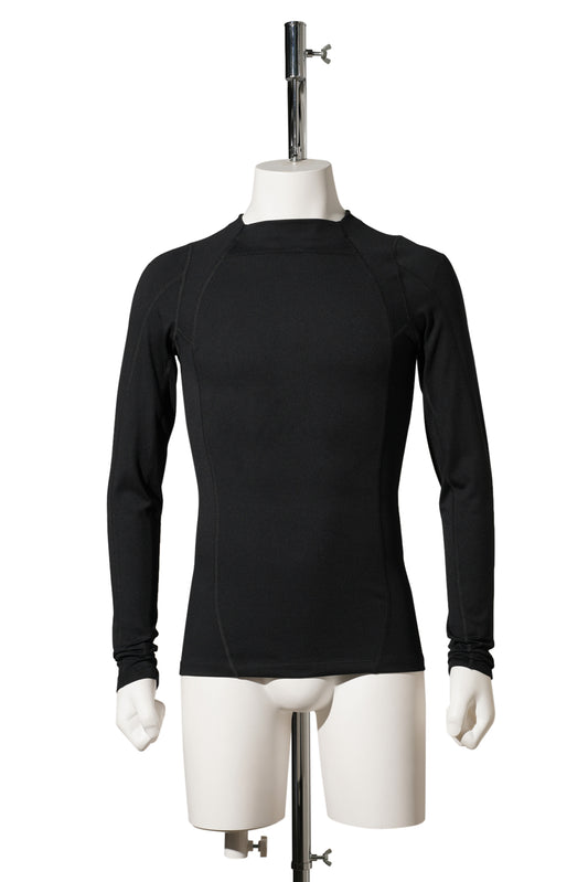 M NRG JACQUEMUS LS TOP / 010:BLACK