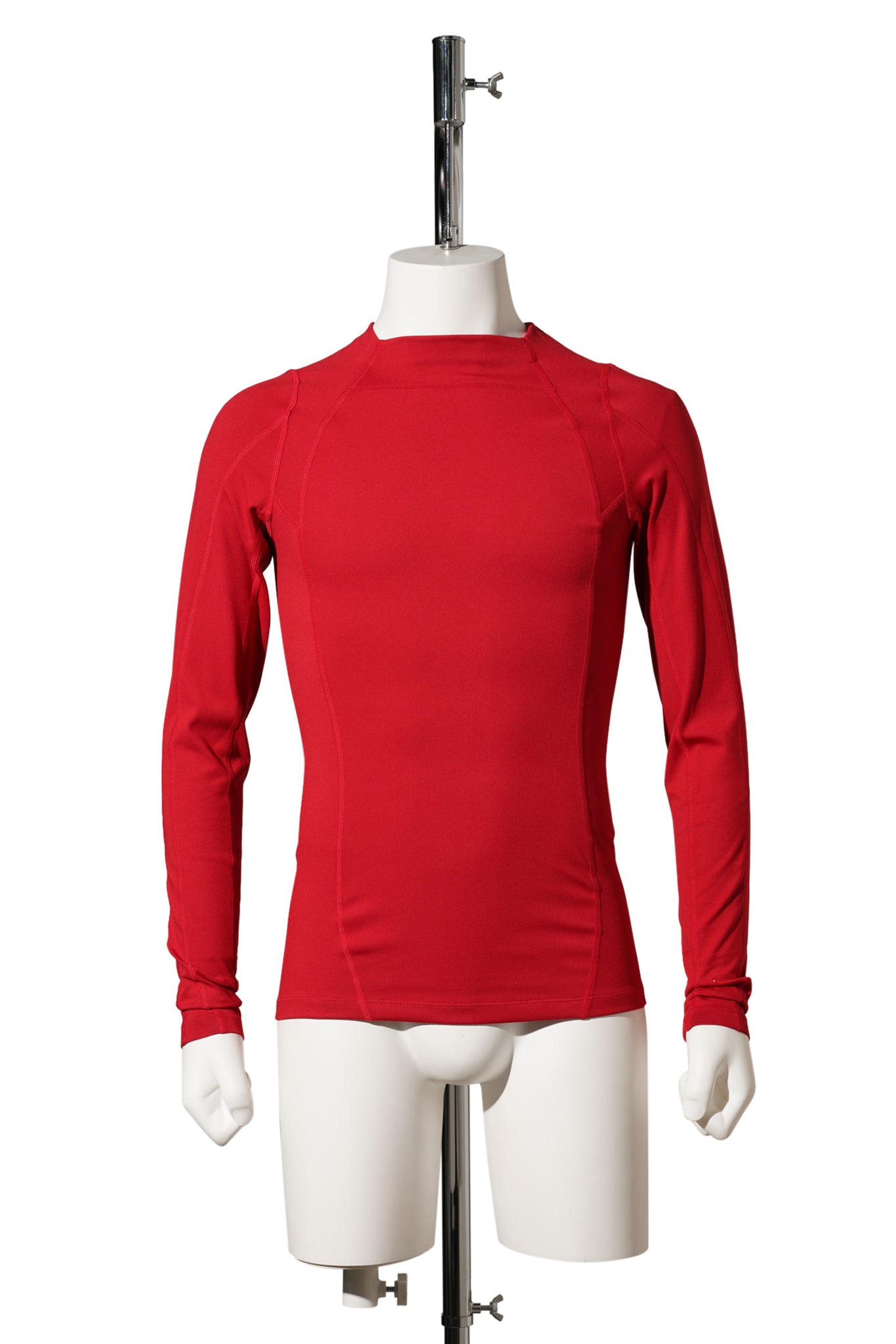 M NRG JACQUEMUS LS TOP / 687:GYM RED