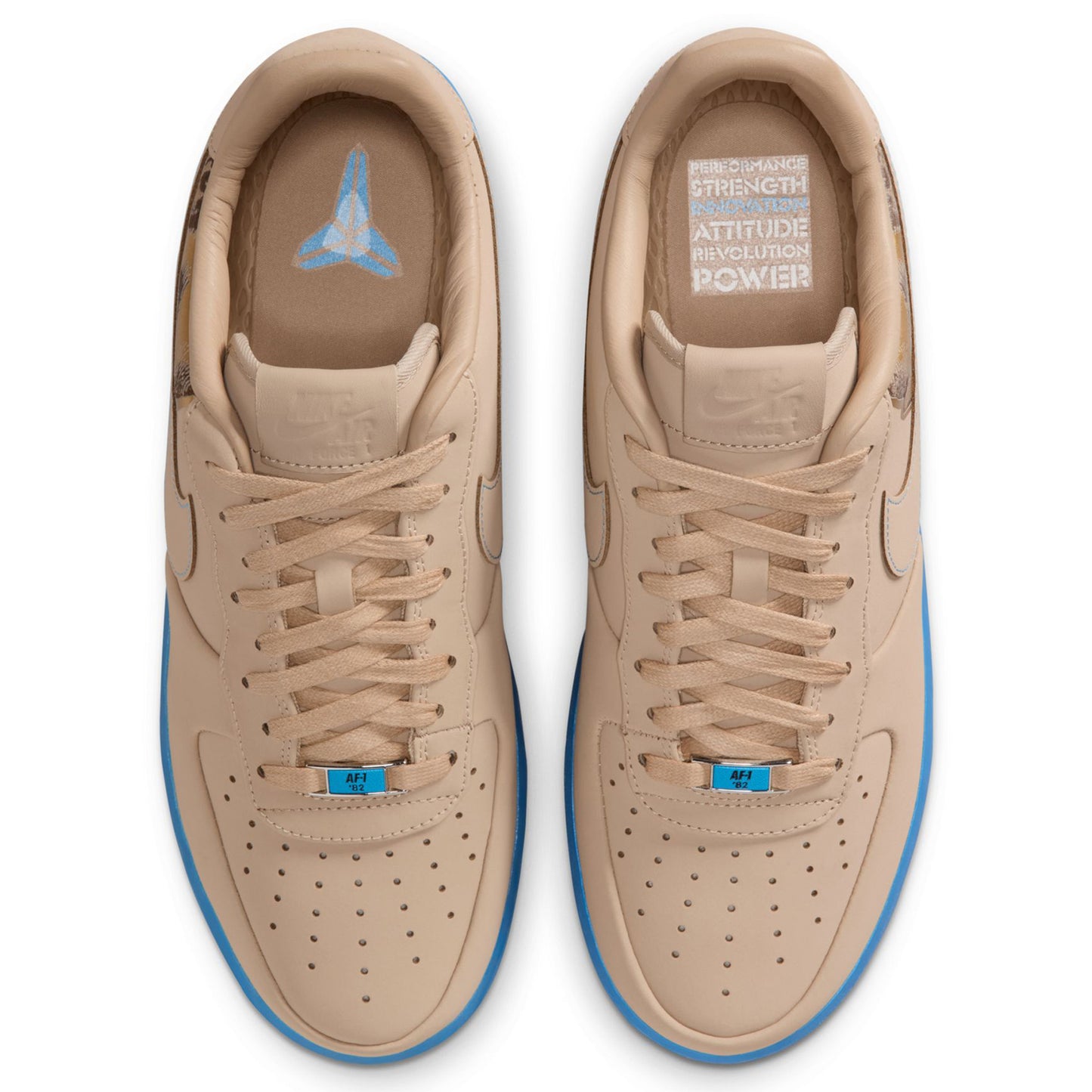 AIR FORCE 1 LOW PROTRO FCS / 200:LINEN/LINEN-UNIVERSITY BLUE