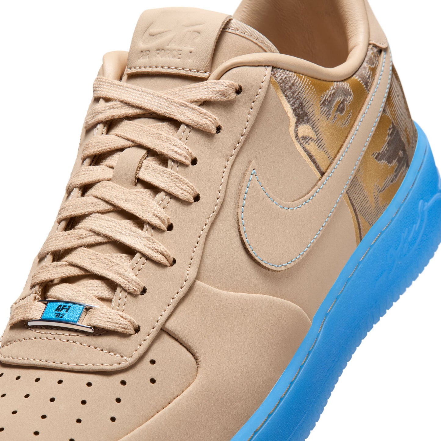AIR FORCE 1 LOW PROTRO FCS / 200:LINEN/LINEN-UNIVERSITY BLUE