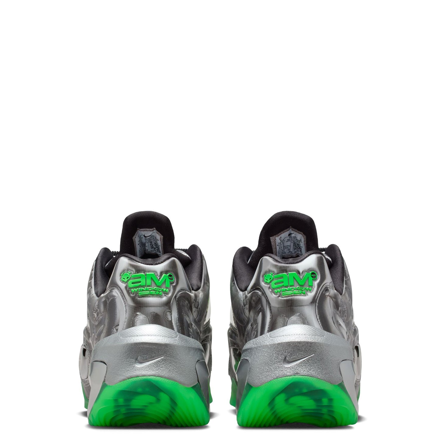 NIKE x WINDOWSEN WMNS AIR MAX MUSE WS / 002:METALLIC SILVER/RAGE GREEN