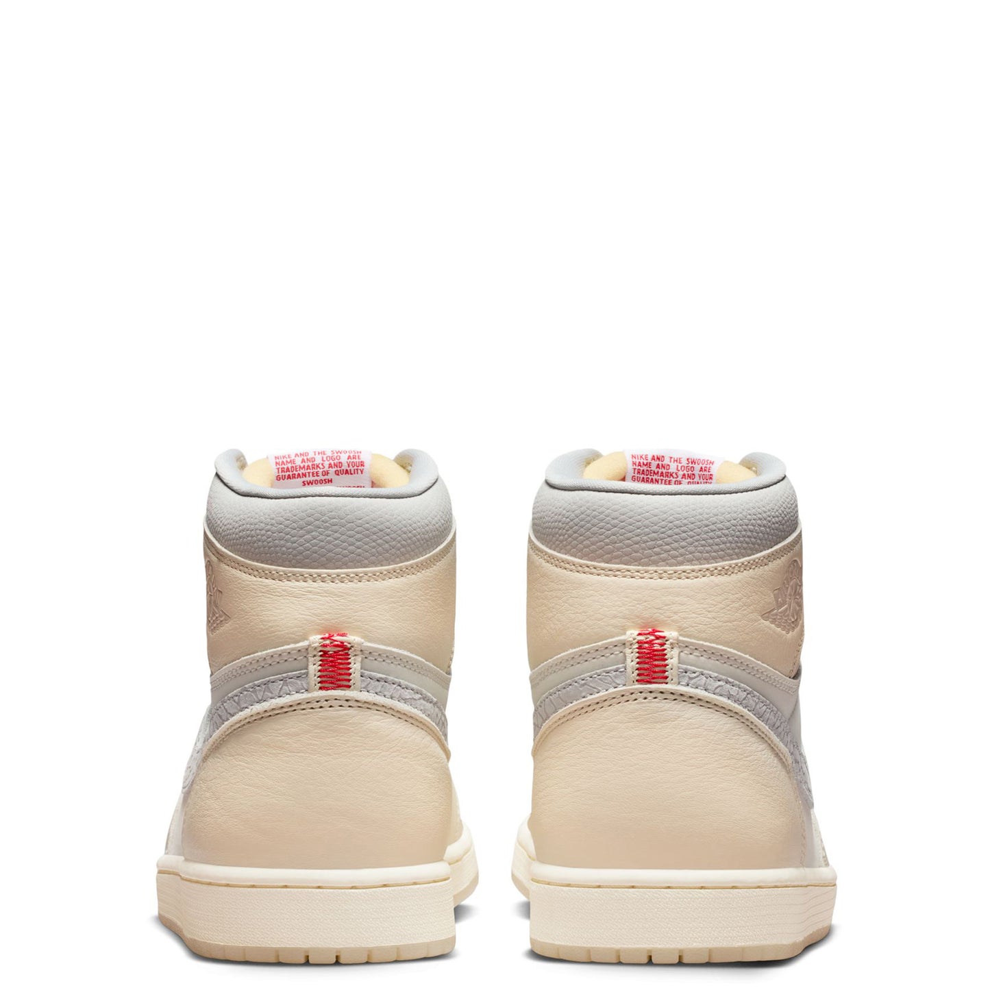 AIR JORDAN 1 RETRO HIGH OG / 100:SAIL/UNIVERSITY RED-PALE IVORY