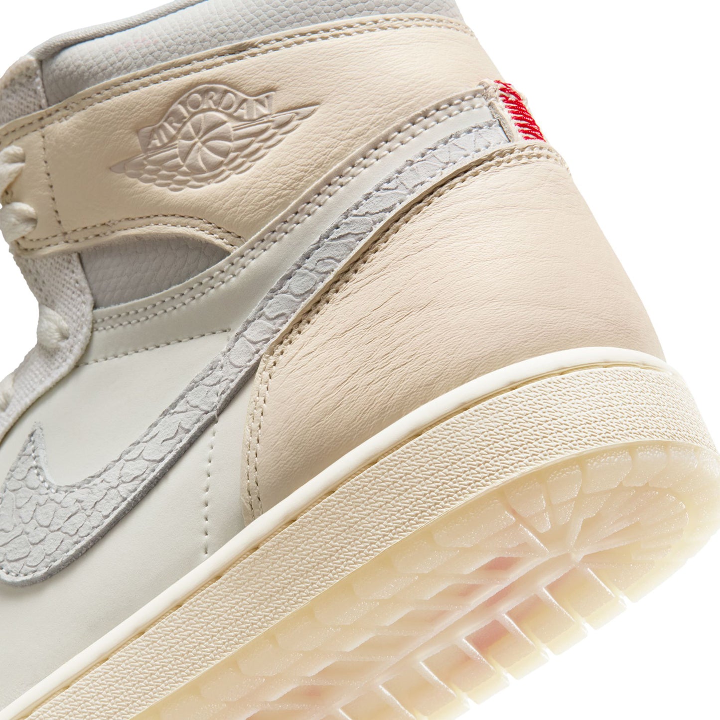 AIR JORDAN 1 RETRO HIGH OG / 100:SAIL/UNIVERSITY RED-PALE IVORY