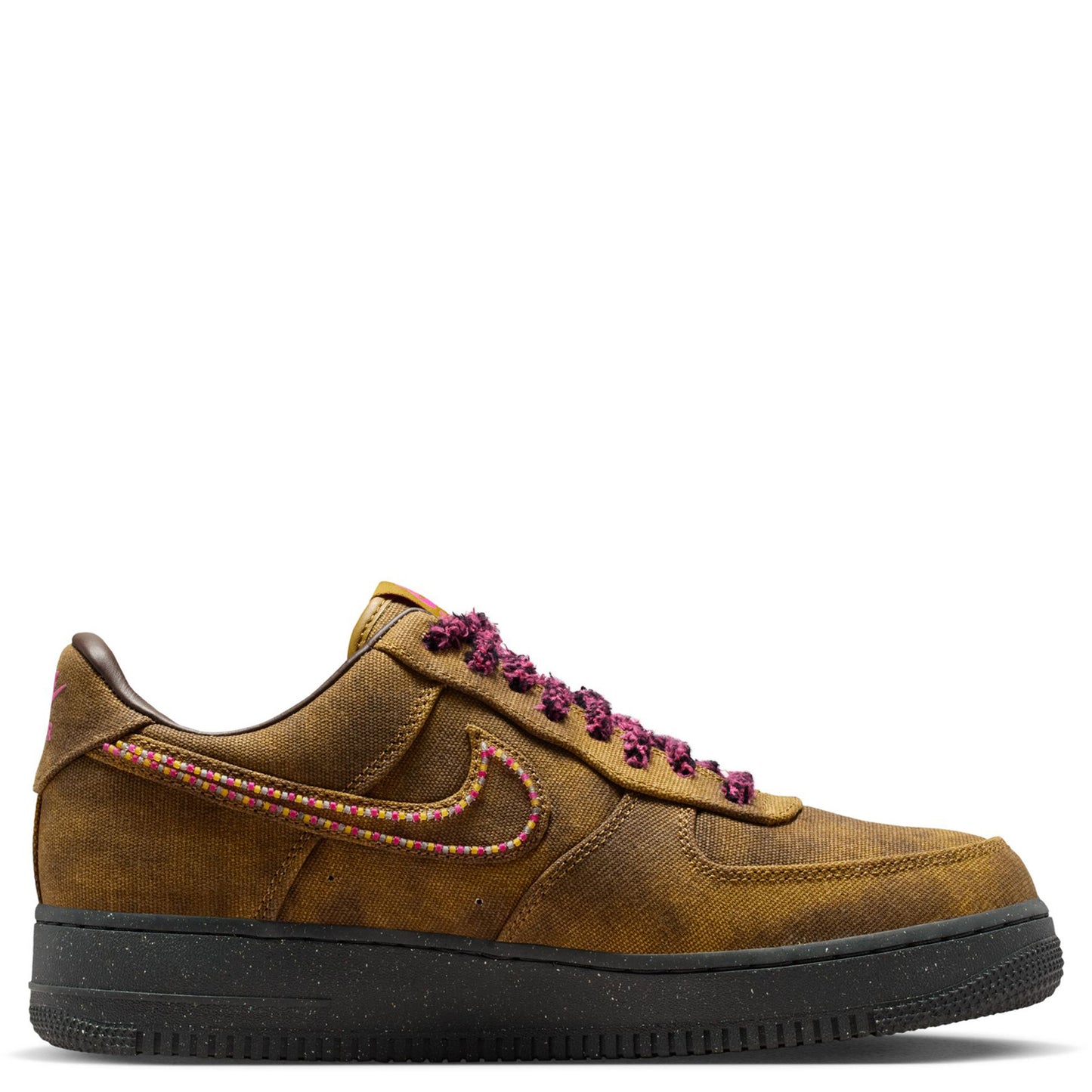 AIR FORCE 1 BOUCLE QS / 300:DESERT MOSS/FIERCE PINK
