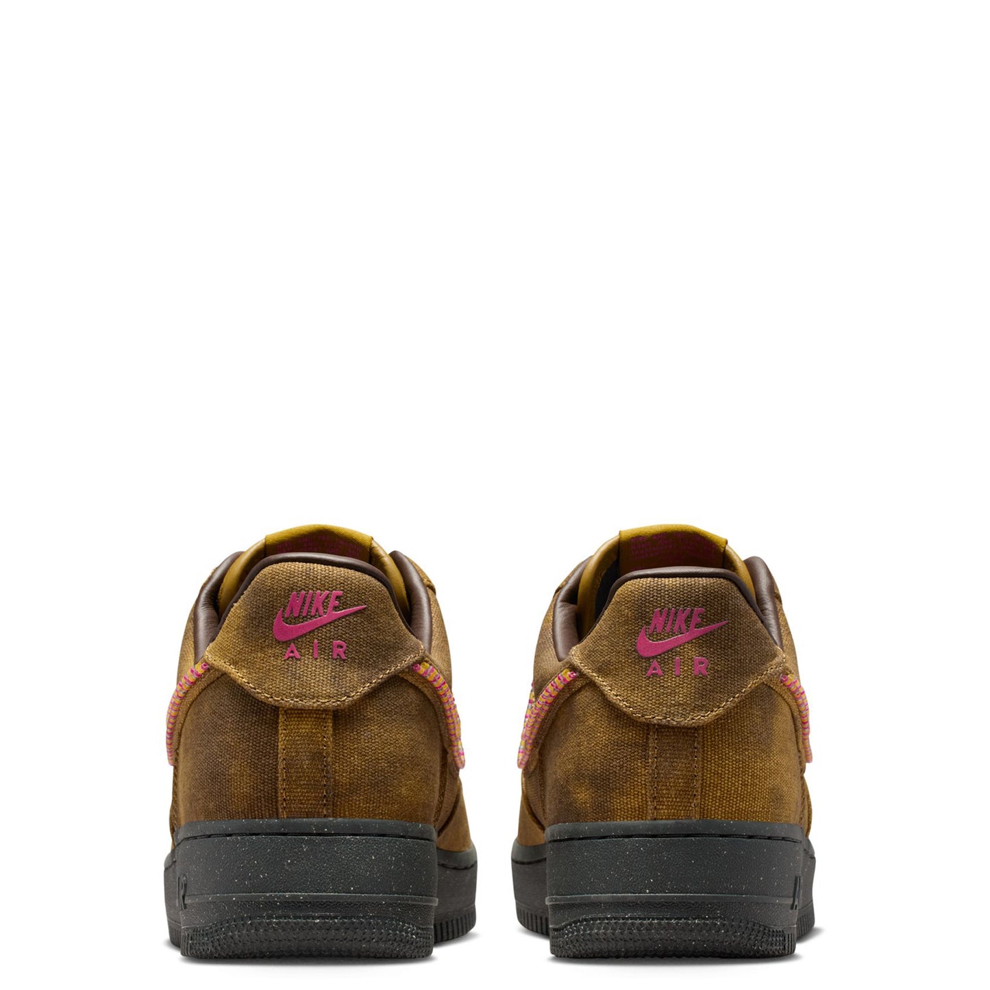 AIR FORCE 1 BOUCLE QS / 300:DESERT MOSS/FIERCE PINK