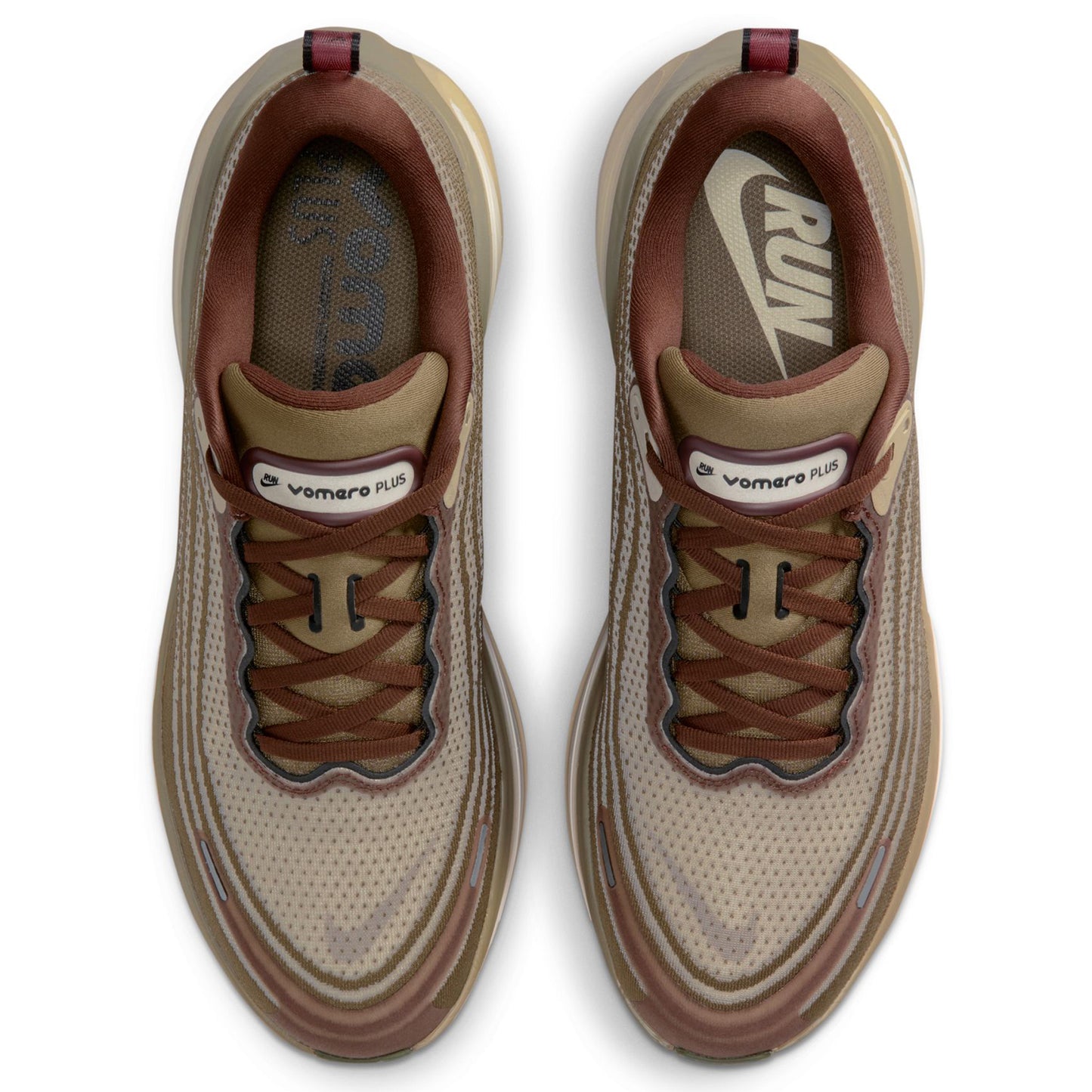 NIKE VOMERO PLUS QS / 001:OFF NOIR/PECAN-PHANTOM-NATURAL