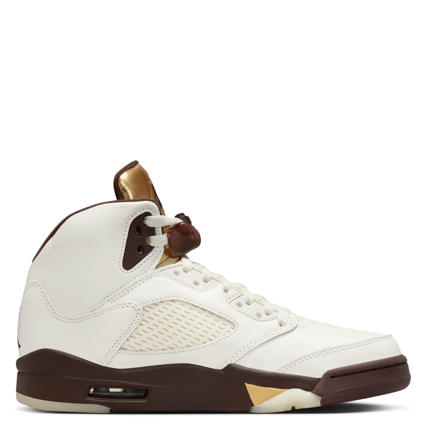 WMNS AIR JORDAN 5 RETRO / 200:EARTH/METALLIC GOLD-SAIL