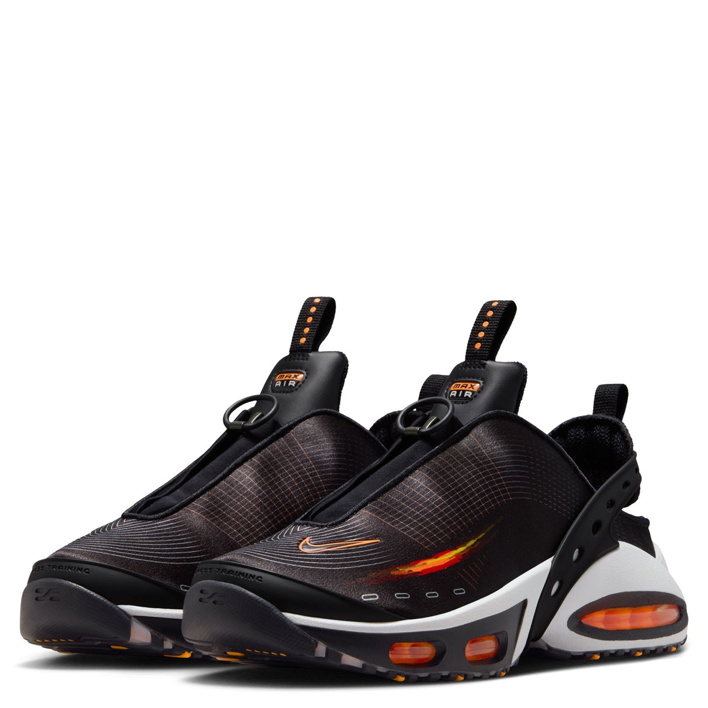 W NIKE AIR MAX CRAZE / 001:BLACK/BRIGHT CITRUS-WHITE