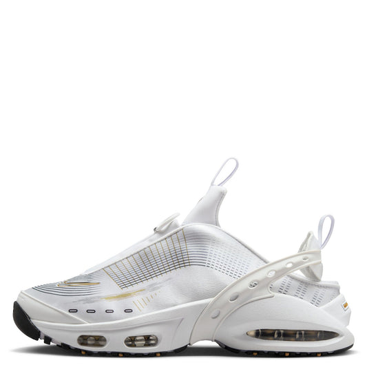 W NIKE AIR MAX CRAZE / 100:WHITE/METALLIC GOLD-BLACK