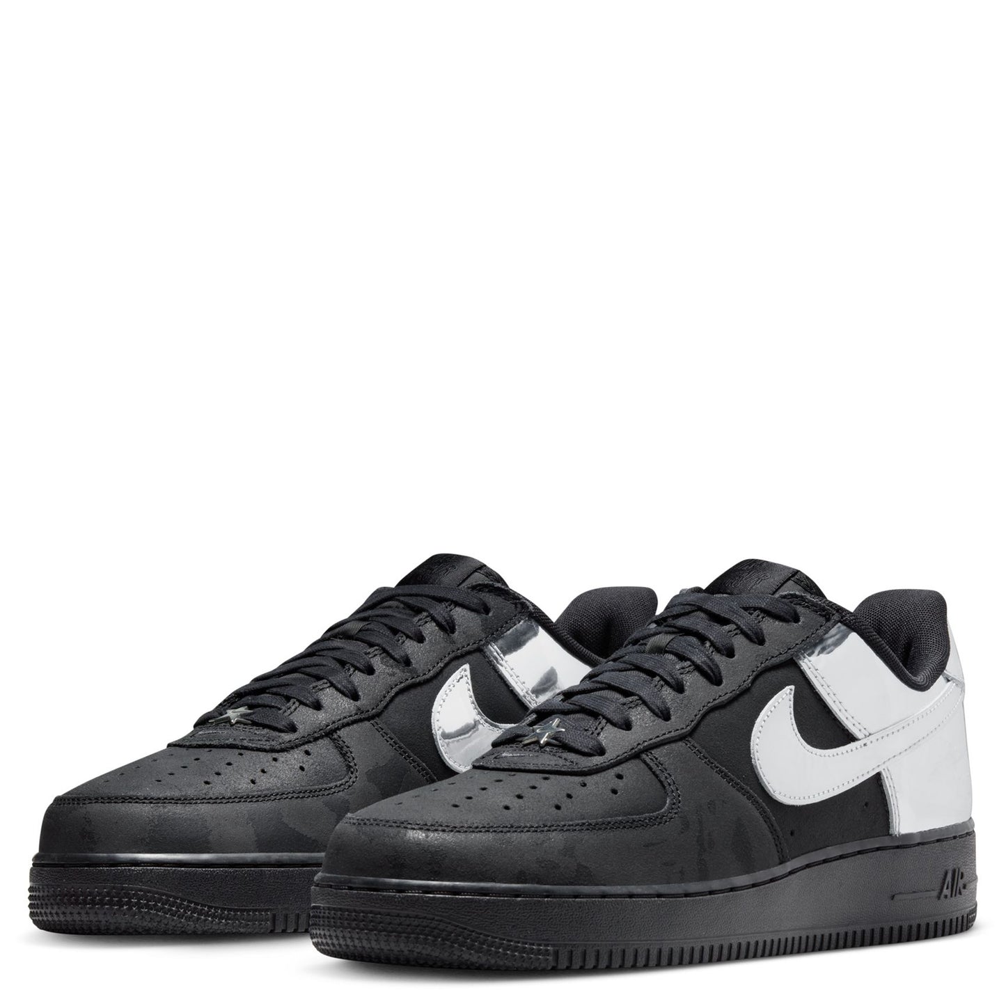 AIR FORCE 1 LOW RETRO / 001:BLACK/CHROME-BLACK