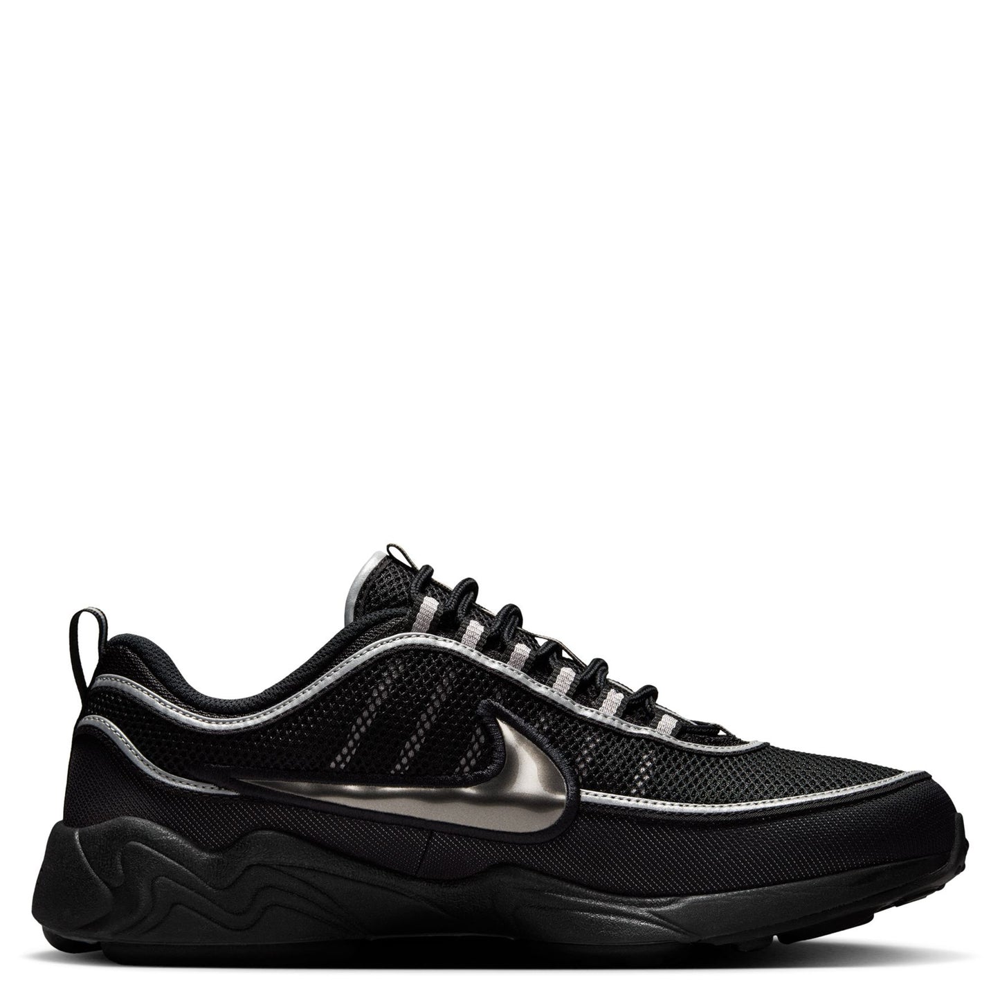 AIR ZOOM SPIRIDON SP / 002:BLACK/BLACK-METALLIC SILVER