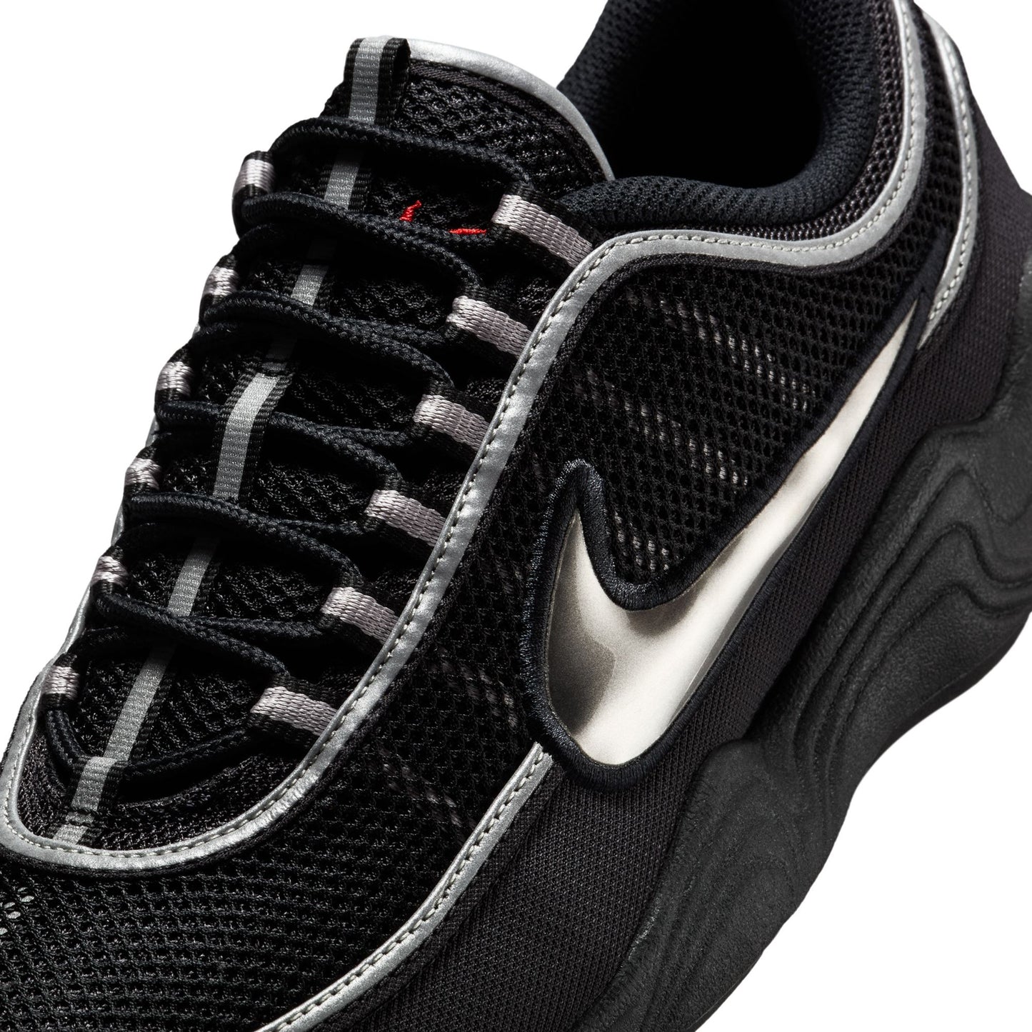 AIR ZOOM SPIRIDON SP / 002:BLACK/BLACK-METALLIC SILVER