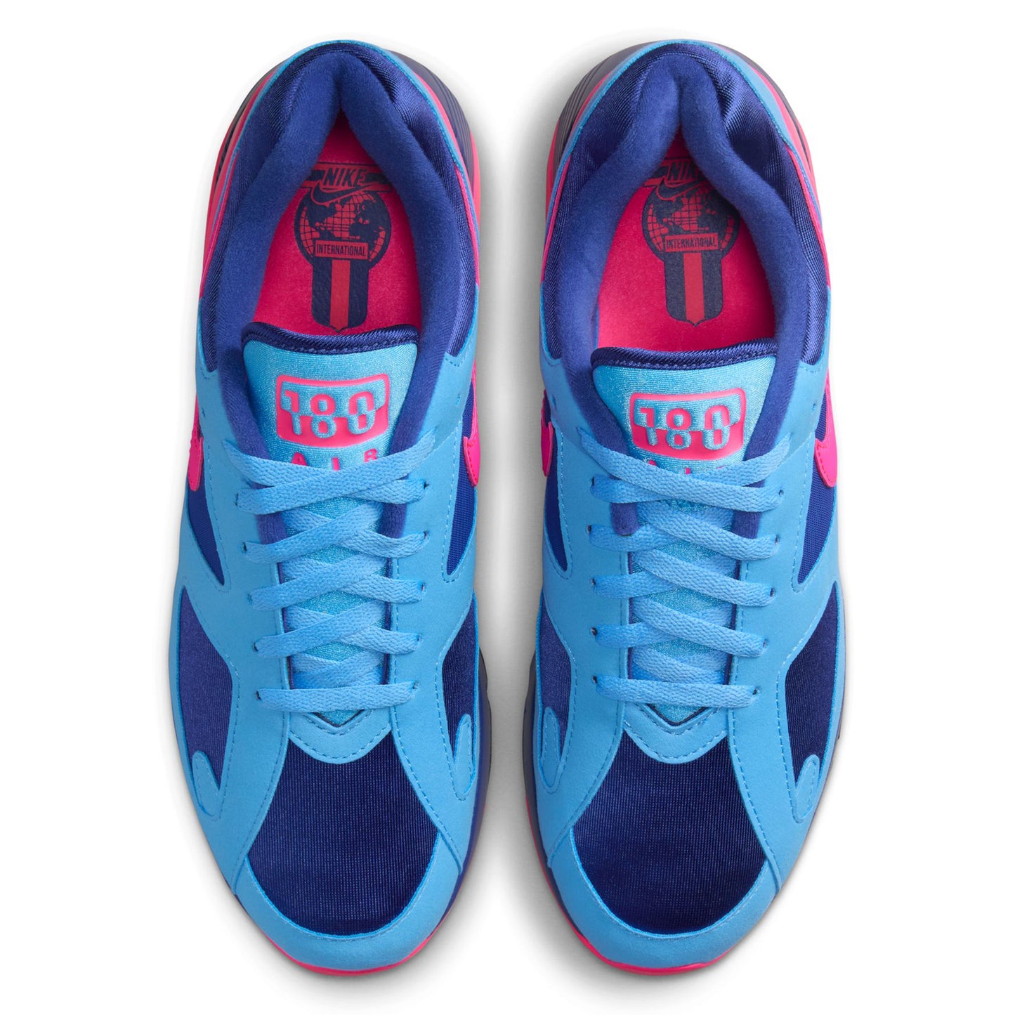 AIR 180 / 401:UNIVERSITY BLUE/HYPER PINK