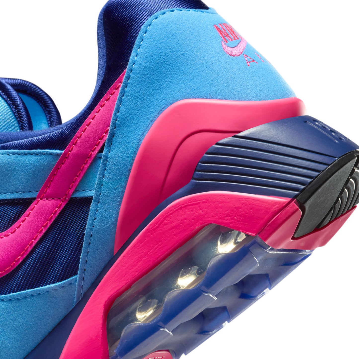 AIR 180 / 401:UNIVERSITY BLUE/HYPER PINK