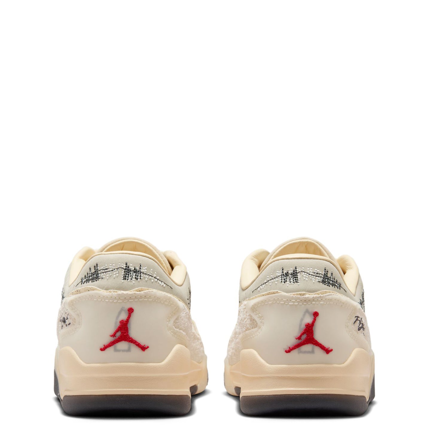 WMNS JORDAN FLIGHT COURT SP / 100:COCONUT MILK/VARSITY RED