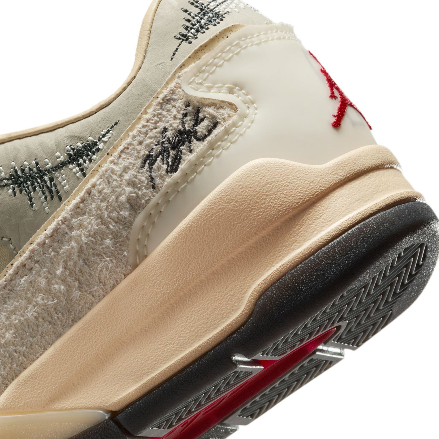 WMNS JORDAN FLIGHT COURT SP / 100:COCONUT MILK/VARSITY RED