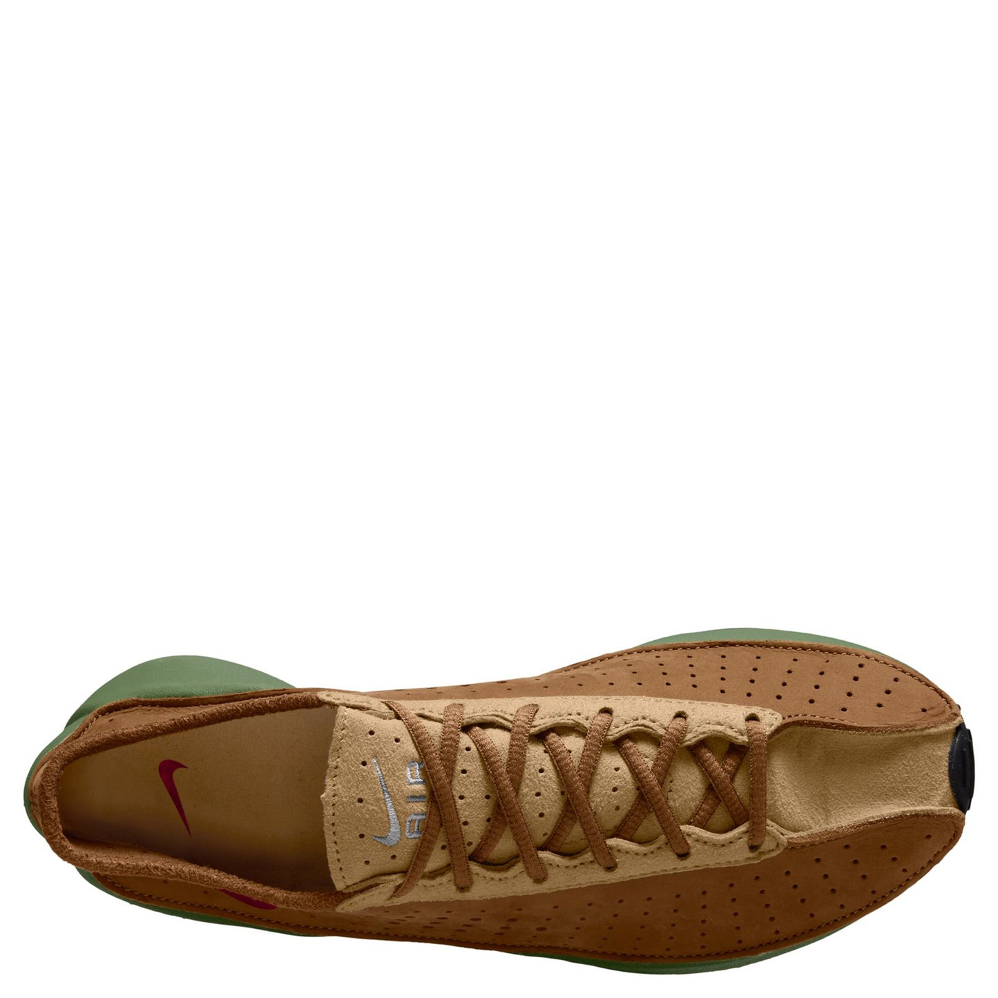 W NIKE AIR SUPERFLY / 200:ALE BROWN/TEAM RED-TREELINE