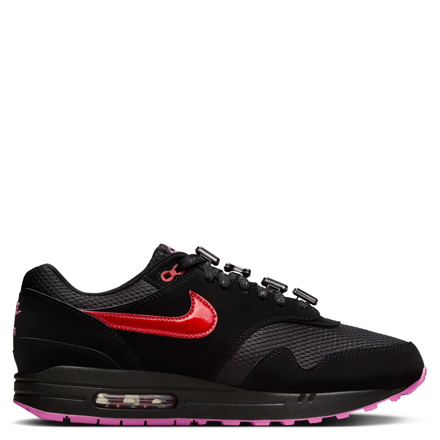 AIR MAX 1 PRM / 001:BLACK/PLAYFUL PINK