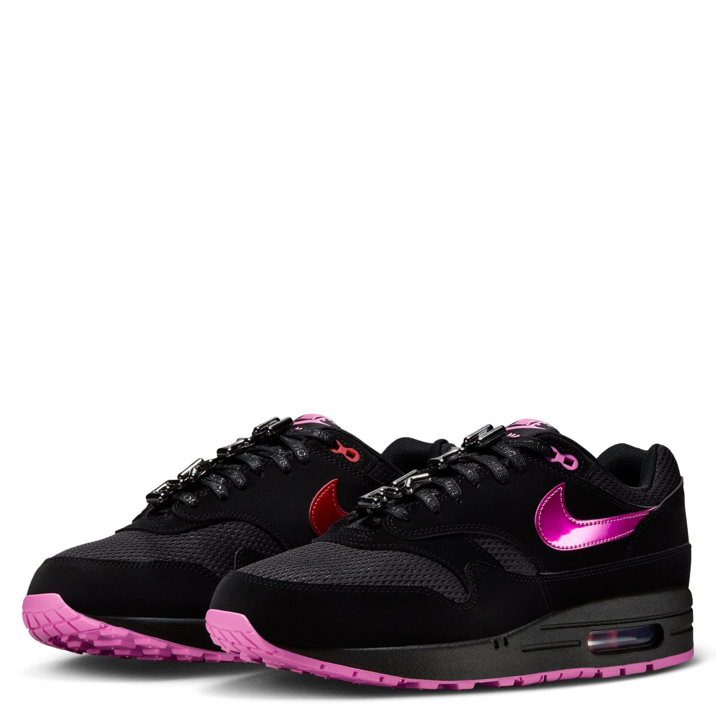 AIR MAX 1 PRM / 001:BLACK/PLAYFUL PINK