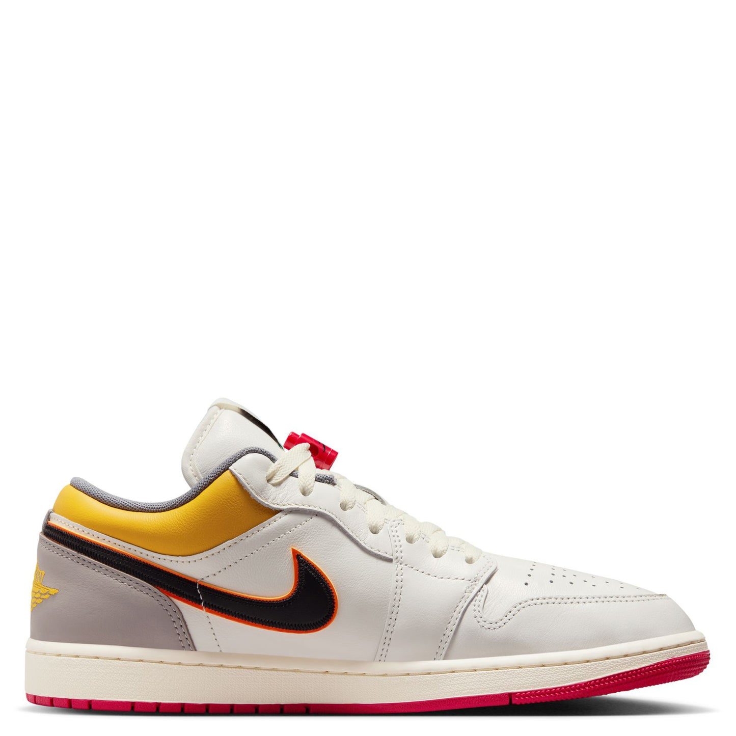 AIR JORDAN 1 LOW PRM / 133:SAIL/BRAVE BLUE-CASHMERE