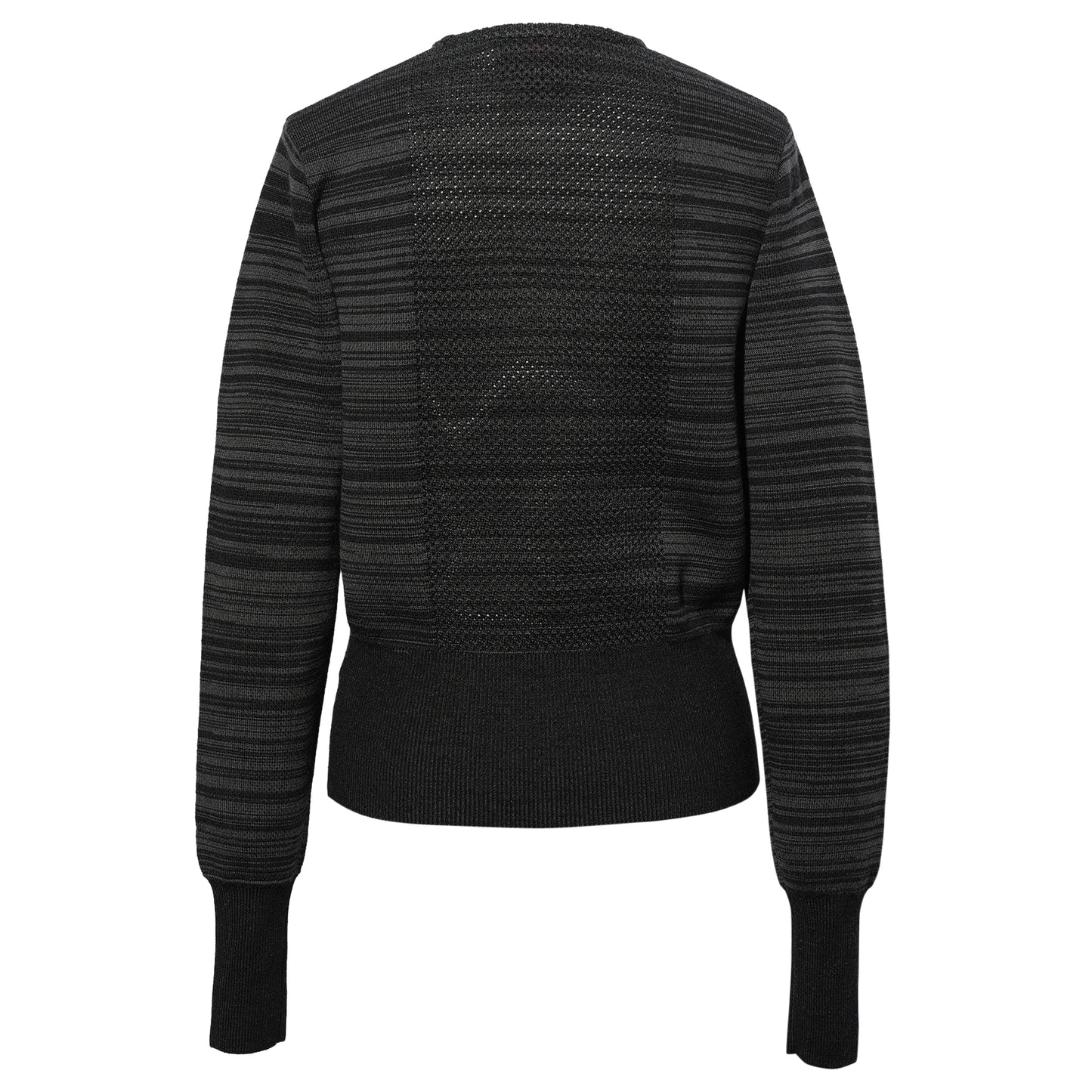 JORDAN x Téla AS W J SP TD KNIT CARDIGAN / 070:DK SMOKE GREY/BLACK
