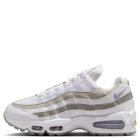 W NIKE AIR MAX 95 / 100:WHITE/HYDRANGEAS-LT GRAPHITE
