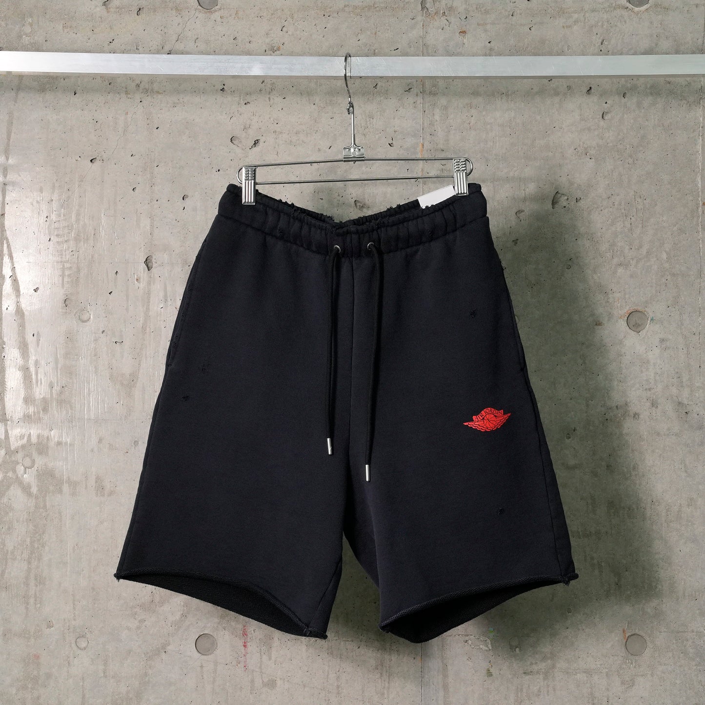 M J AIR JDN RAIR FLC SHORT / 010:BLACK/CHILE RED