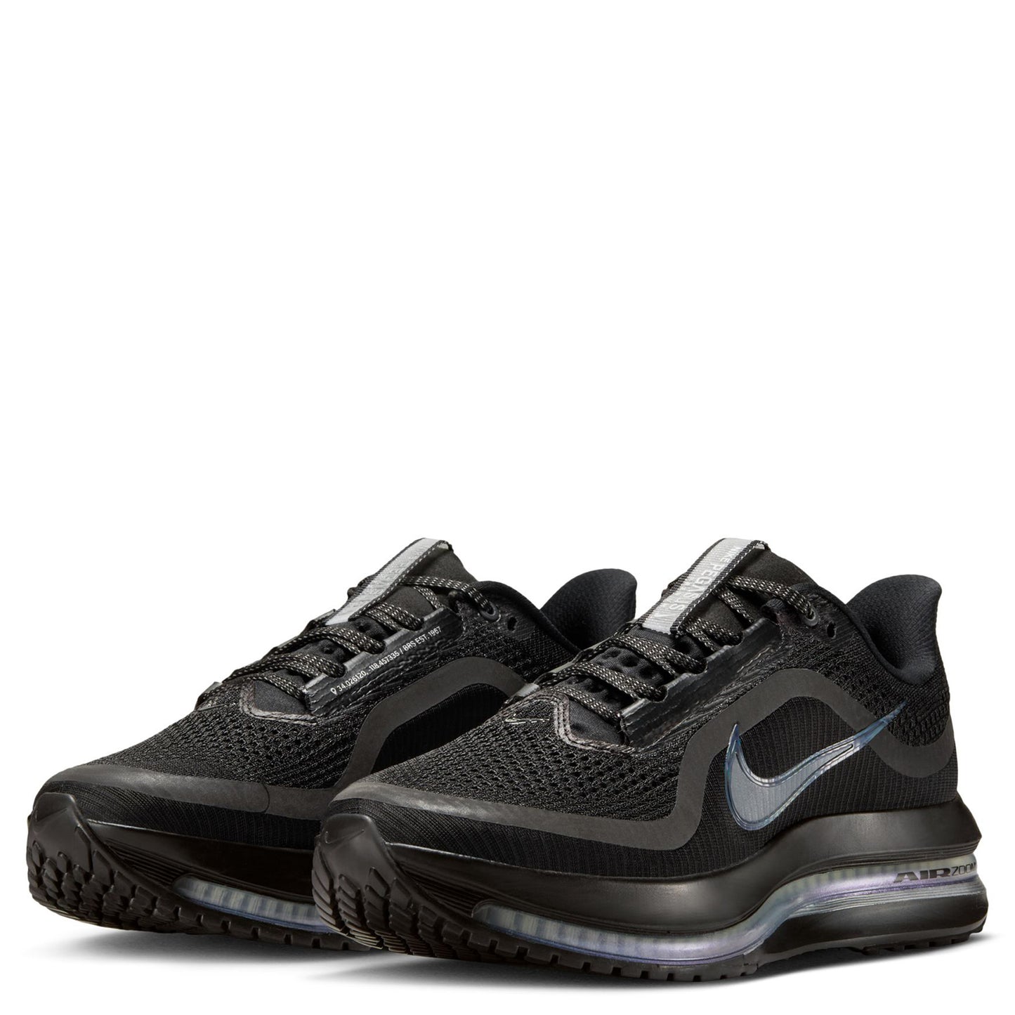 W NIKE PEGASUS PREMIUM / 004:BLACK/BLACK-METALLIC SILVER