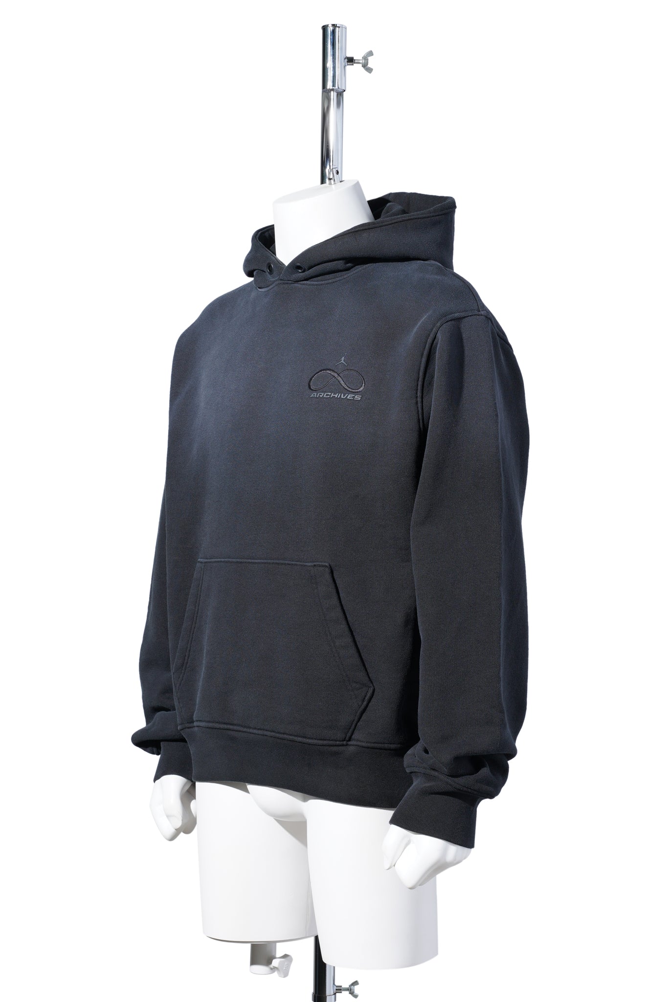 JORDAN IA FLEECE PULLOVER L/S HOODIE / 010:BLACK