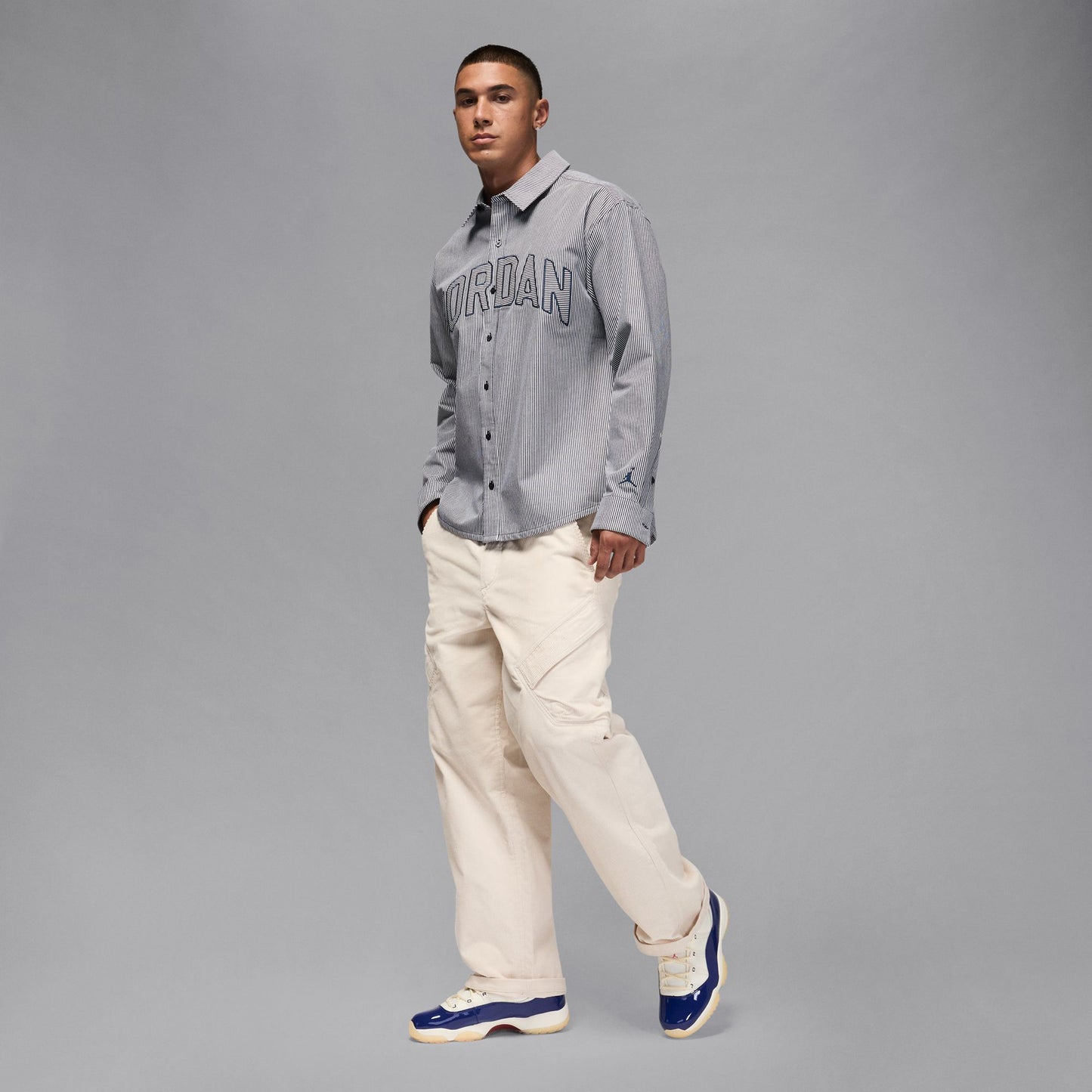 AIR JORDAN 11 RETRO RA / 400:DEEP ROYAL BLUE/FIRE RED-SAIL